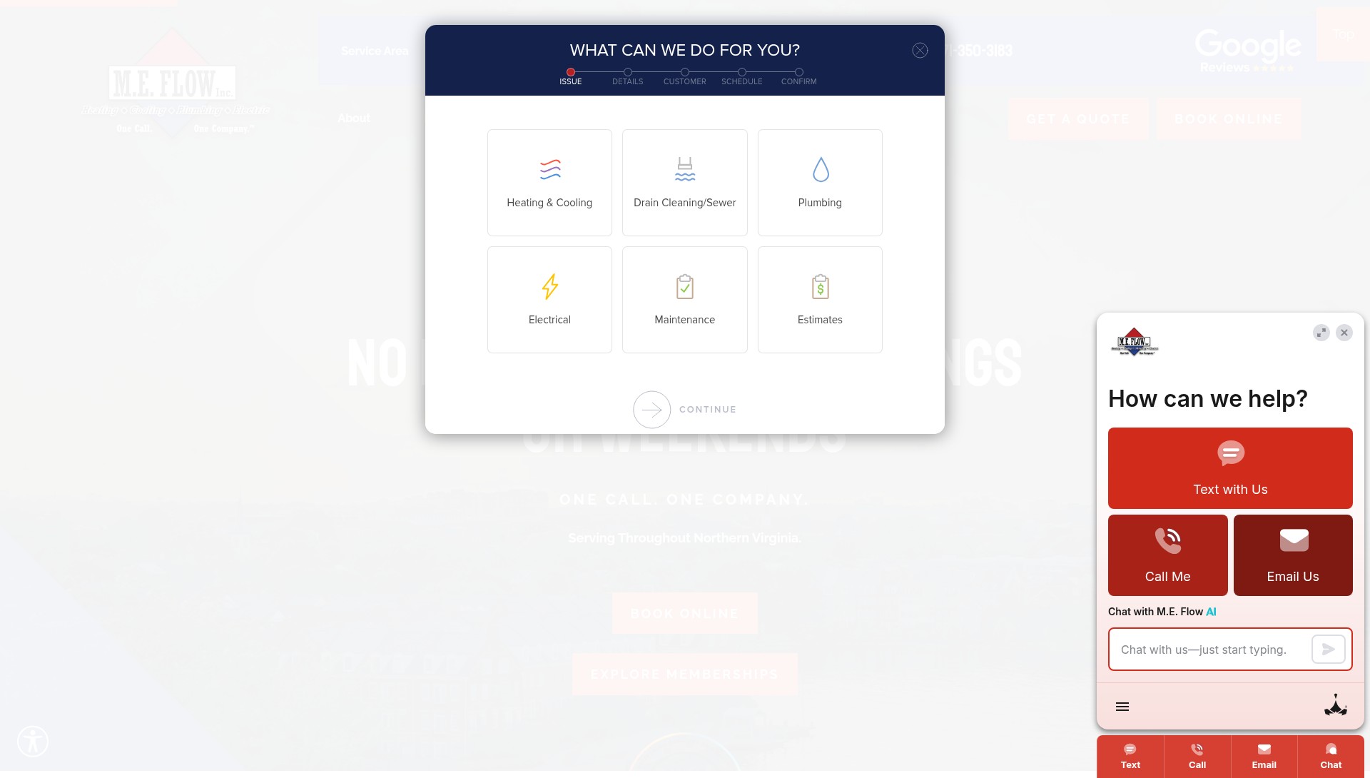 Screenshot of meflow.com
