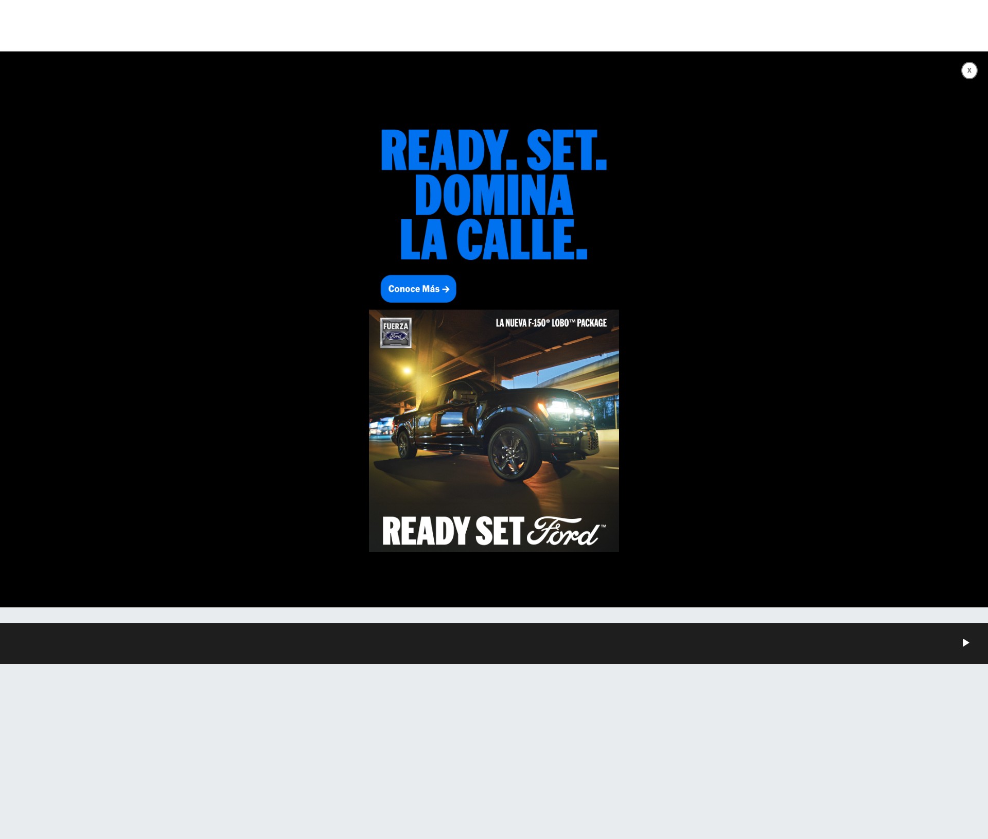 Screenshot of mega963fm.lamusica.com