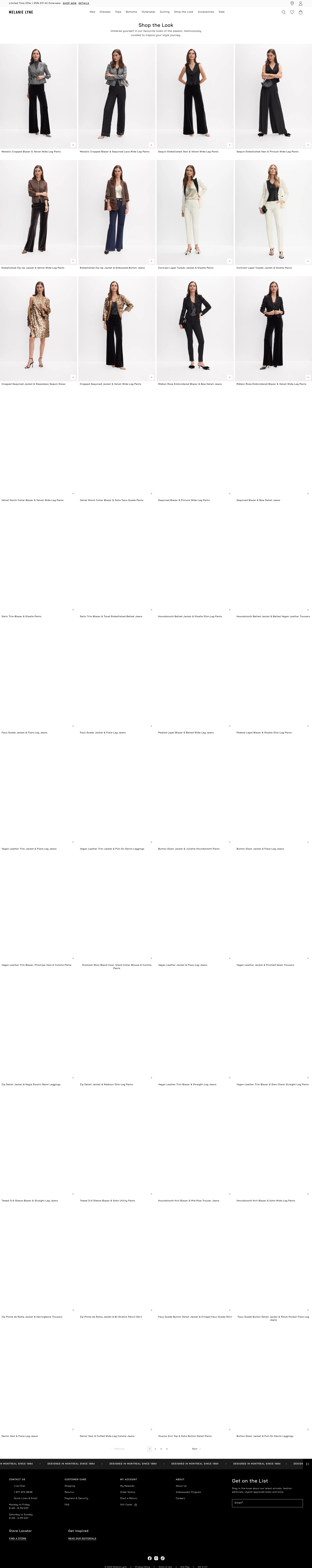 Screenshot of melanielyne.com