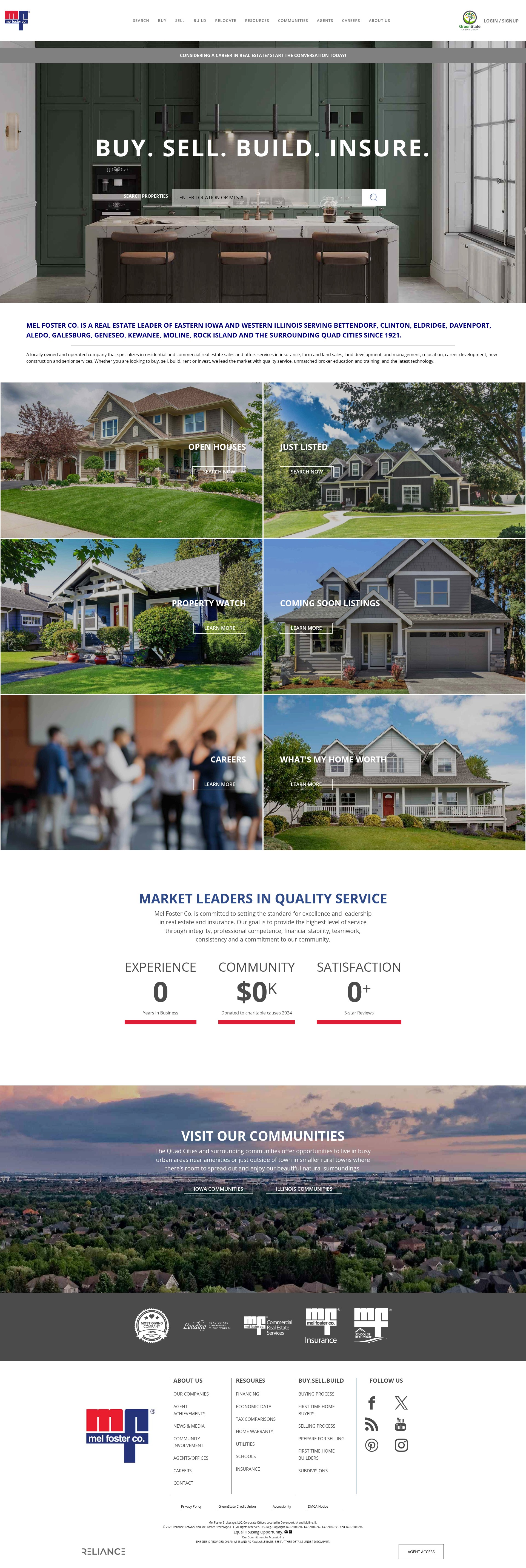 Screenshot of melfosterco.com
