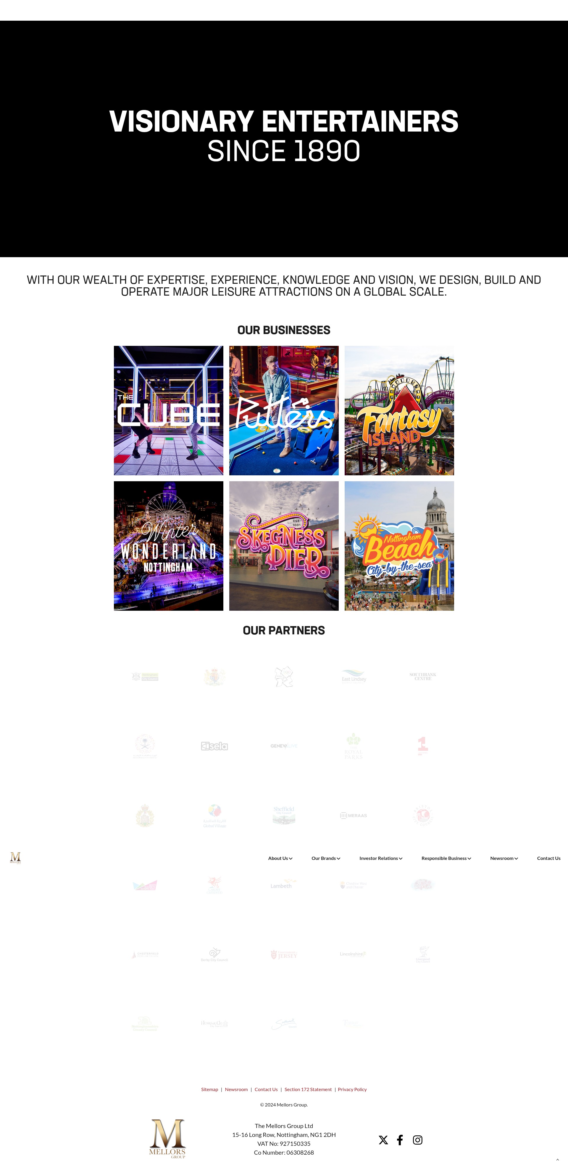 Screenshot of mellorsgroup.com