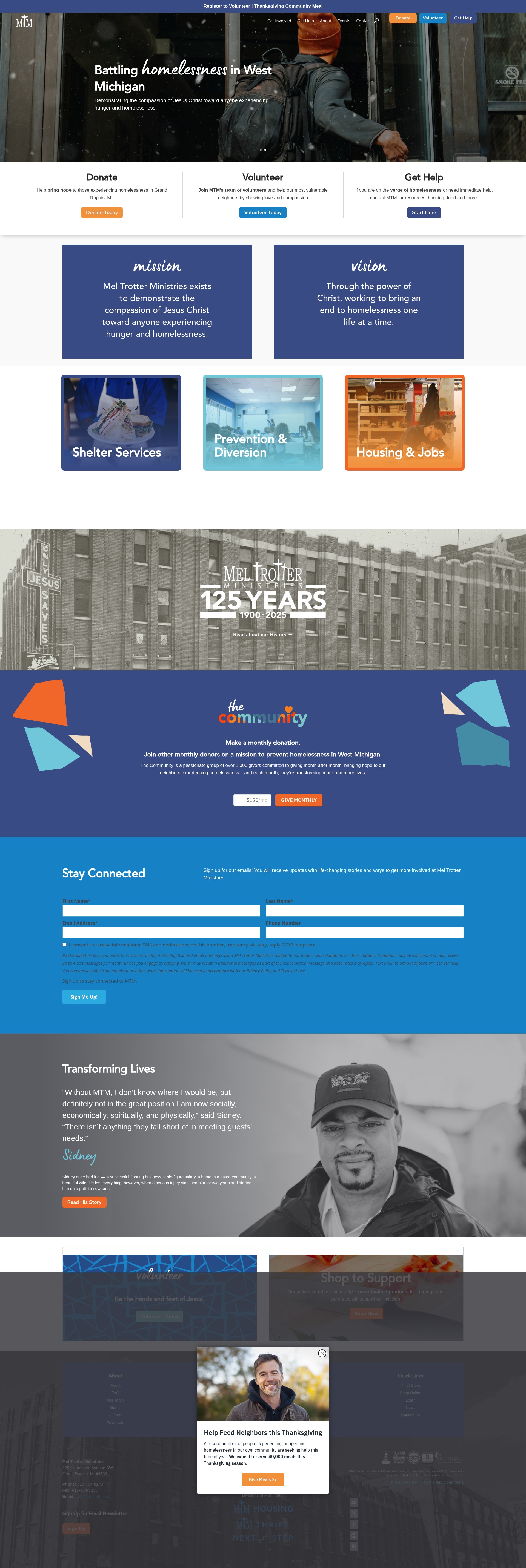 Screenshot of meltrotter.org