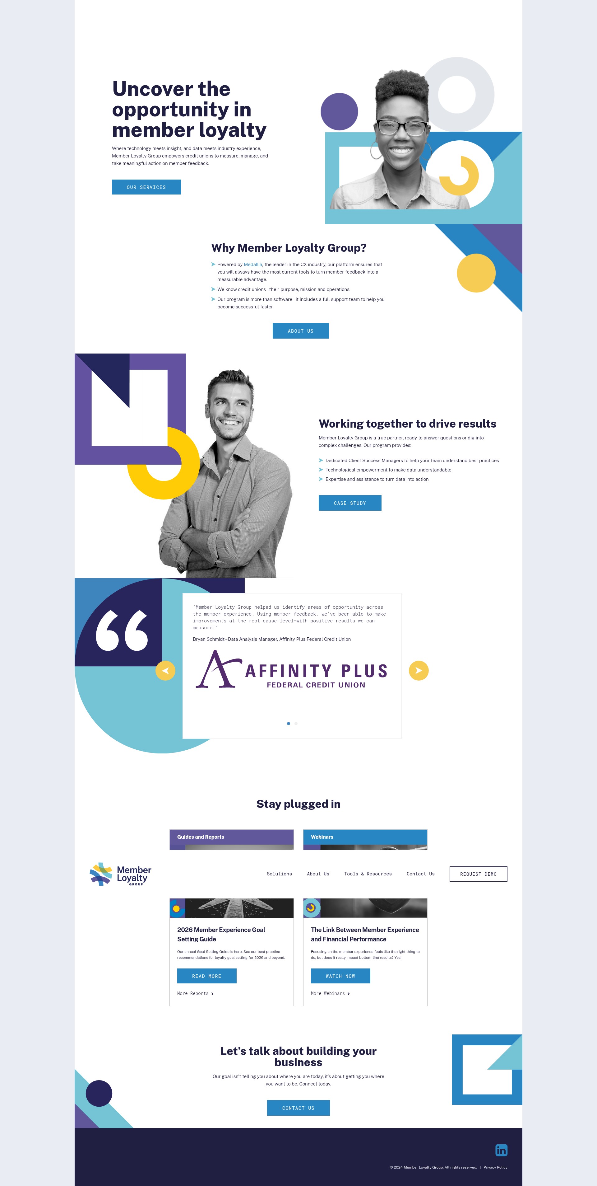 Screenshot of memberloyaltygroup.com