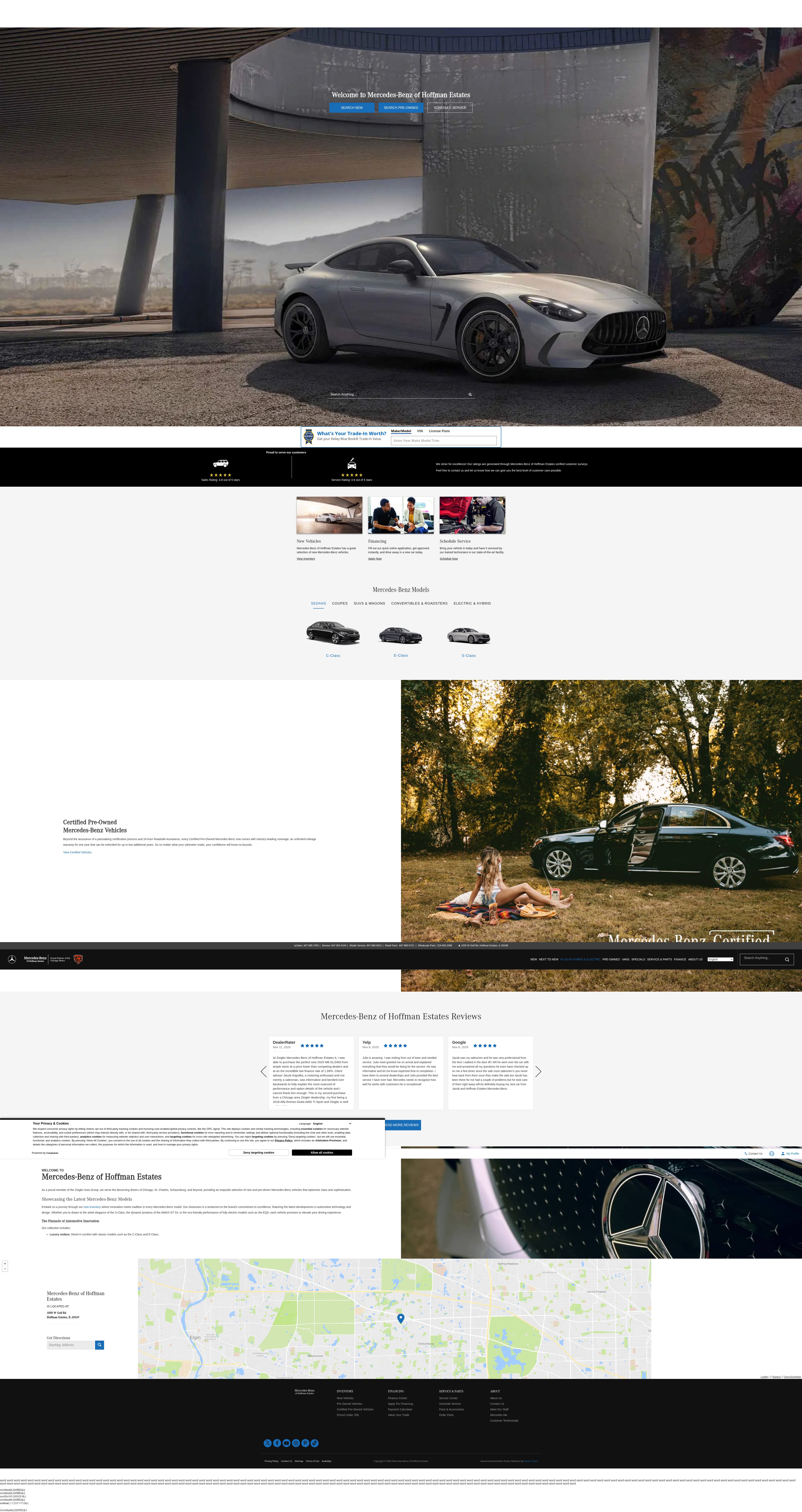 Screenshot of mercedeshoffman.com