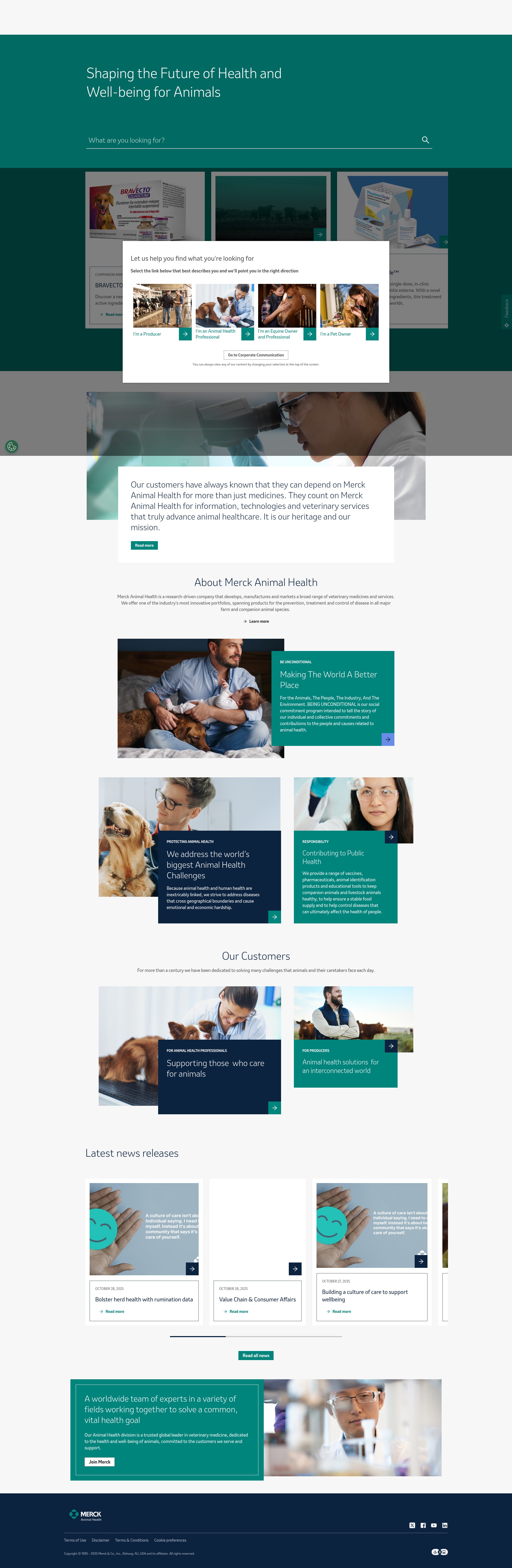 Screenshot of merck-animal-health-usa.com