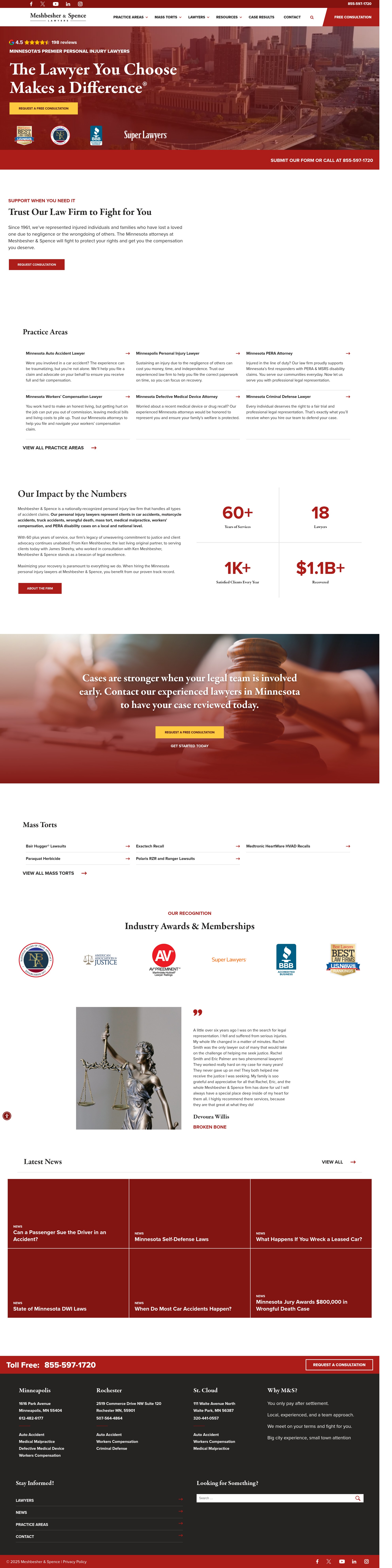 Screenshot of meshbesher.com