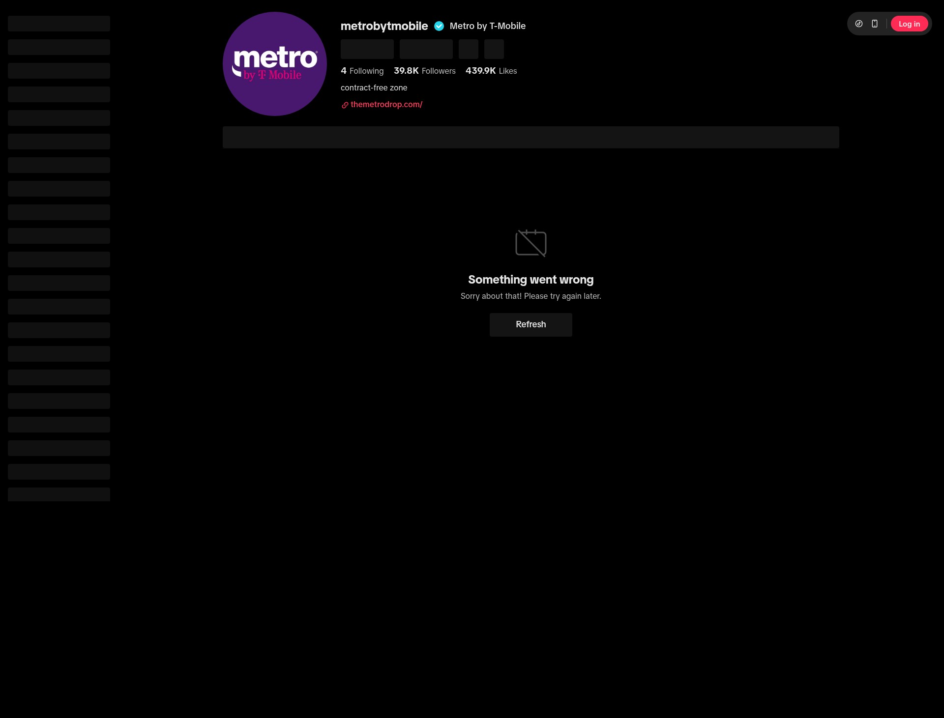 Screenshot of metrobyt-mobile.com