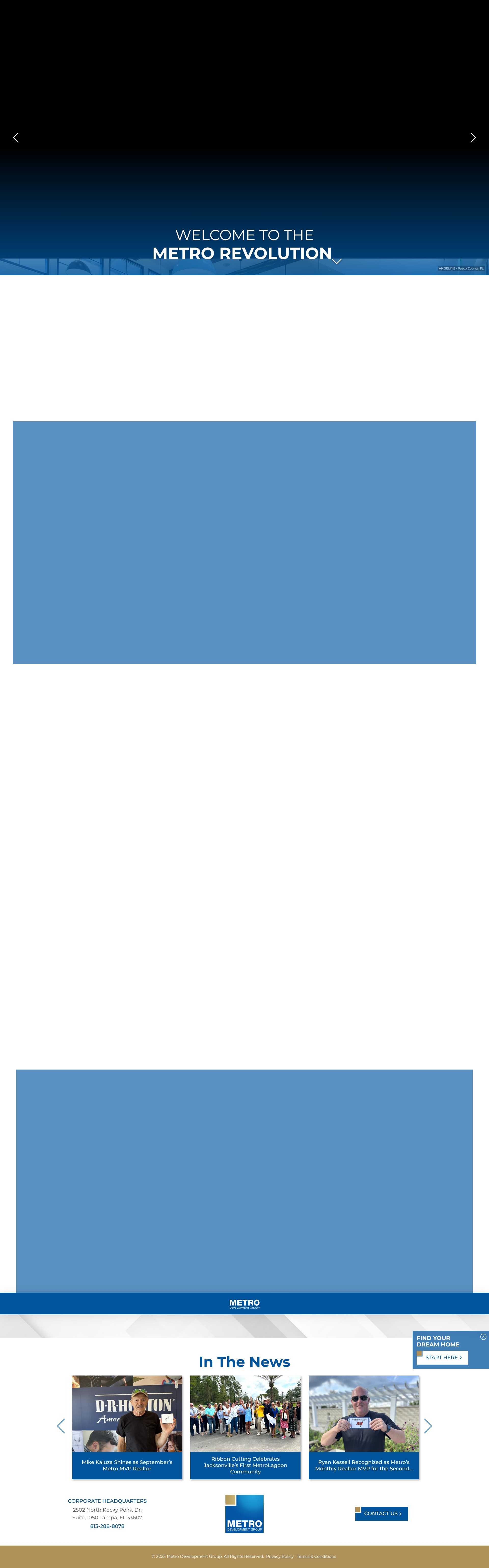Screenshot of metrodevelopmentgroup.com