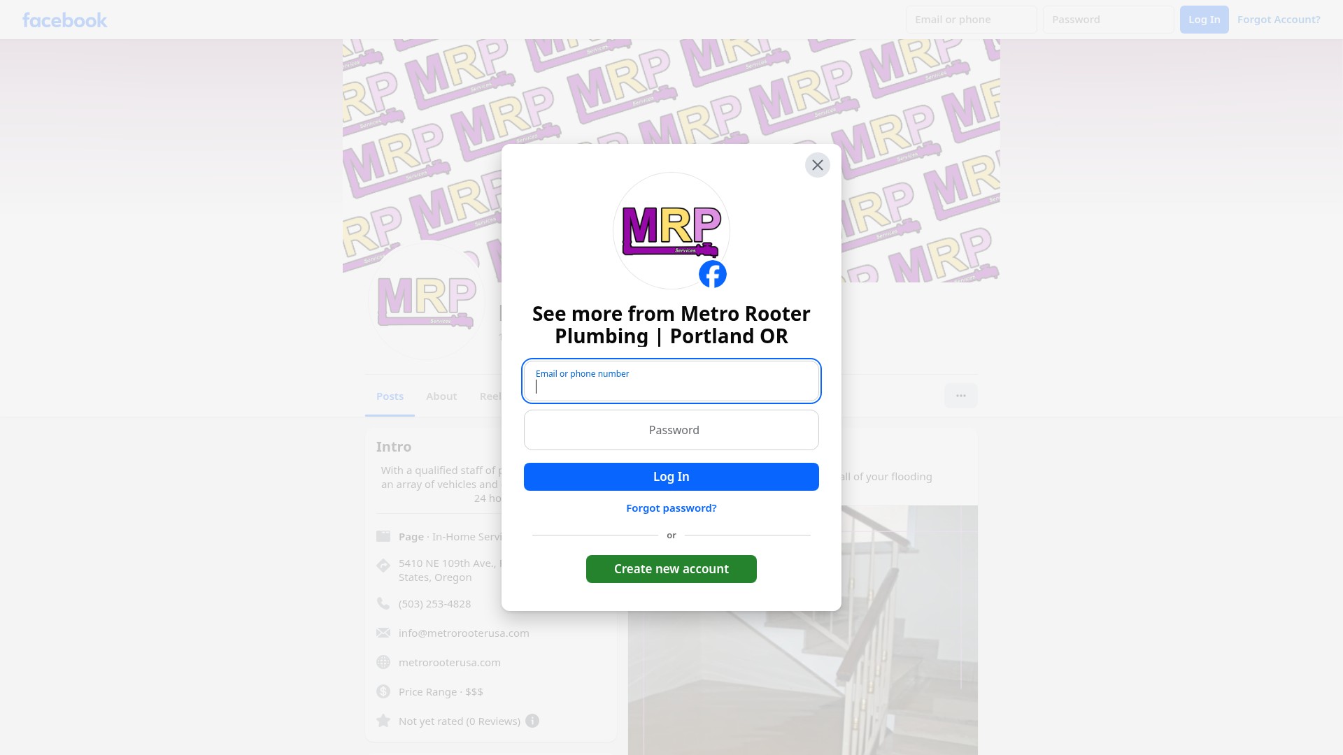Screenshot of metrorooterusa.com