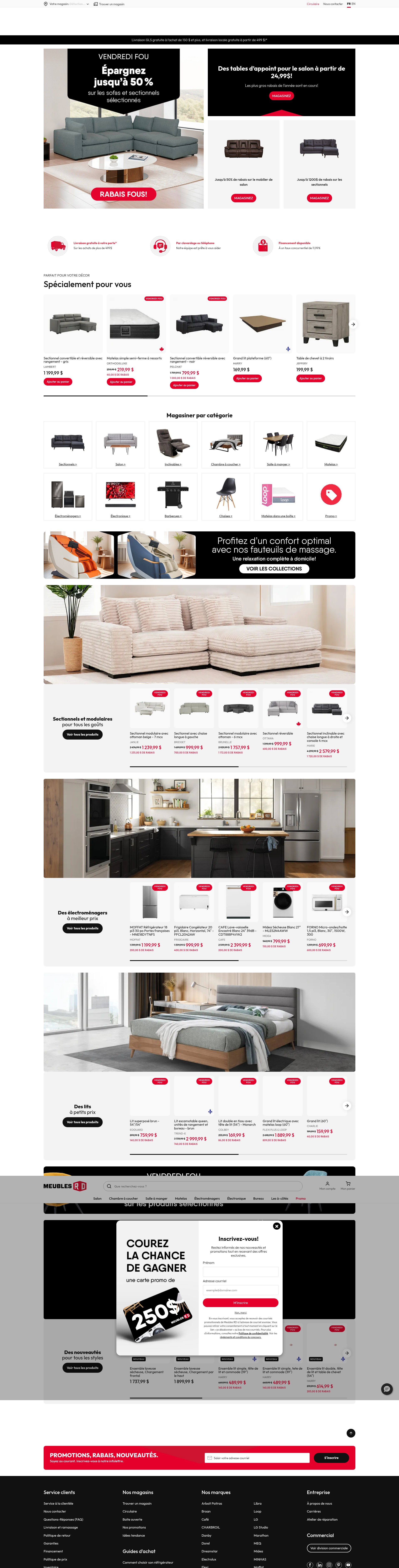 Screenshot of meublesrd.com