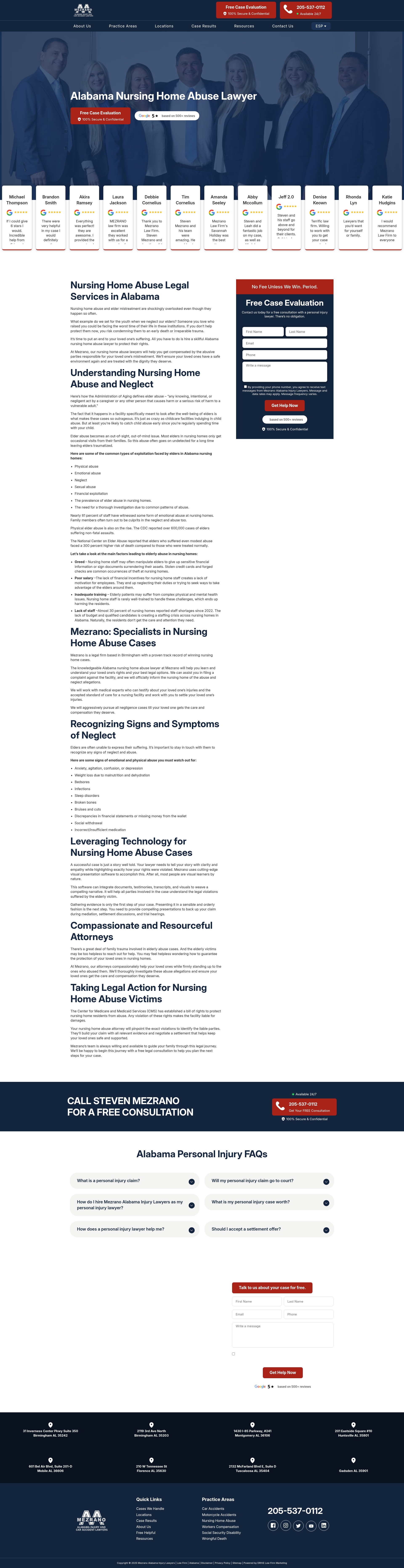 Screenshot of mezrano.com