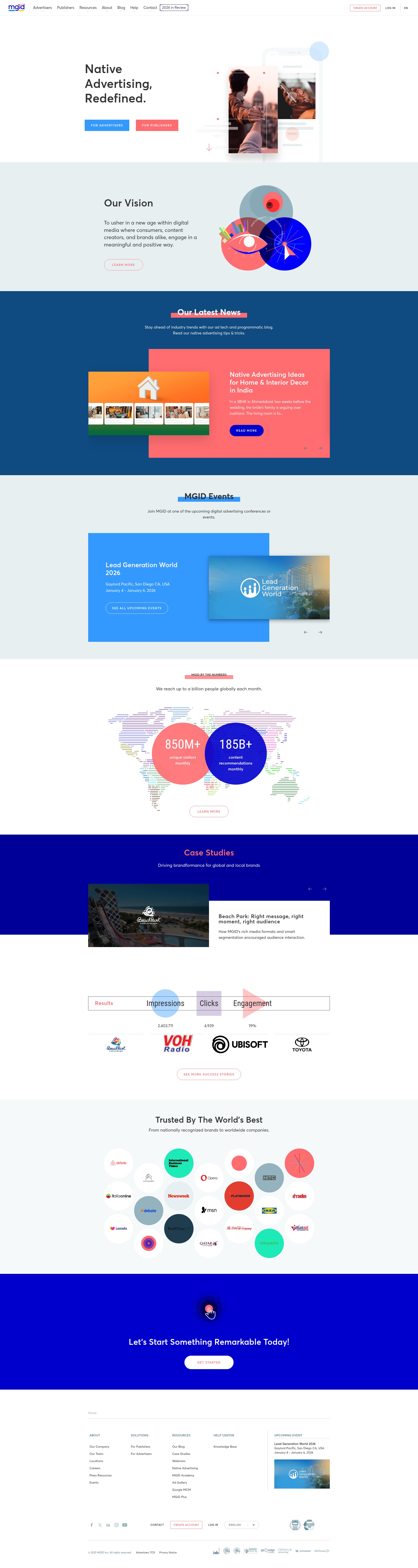 Screenshot of mgid.com