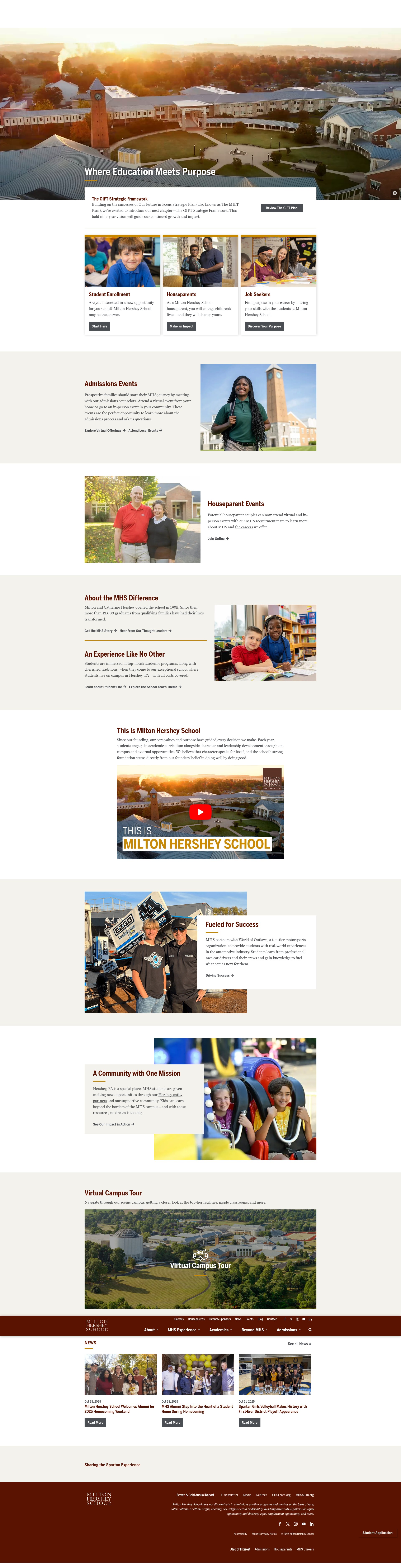 Screenshot of mhskids.org