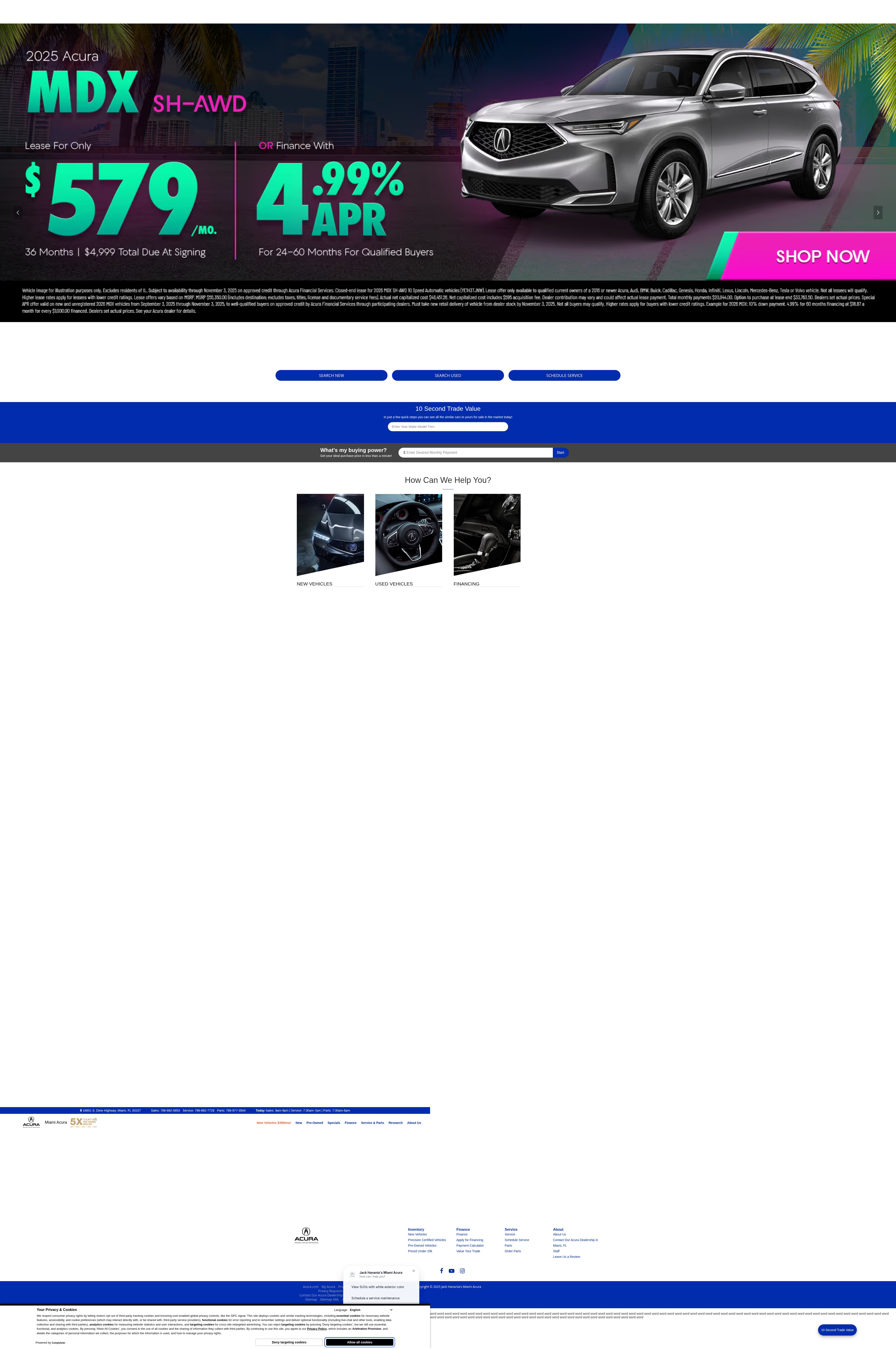 Screenshot of miamiacura.com