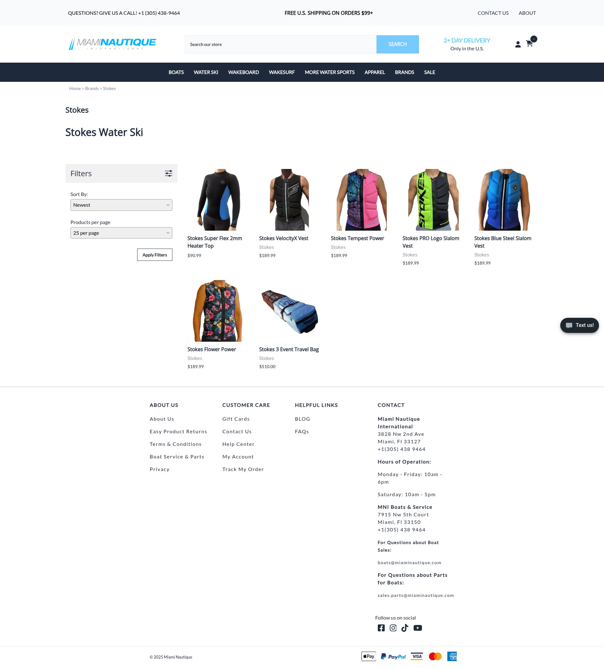 Screenshot of miamiskinautiques.com