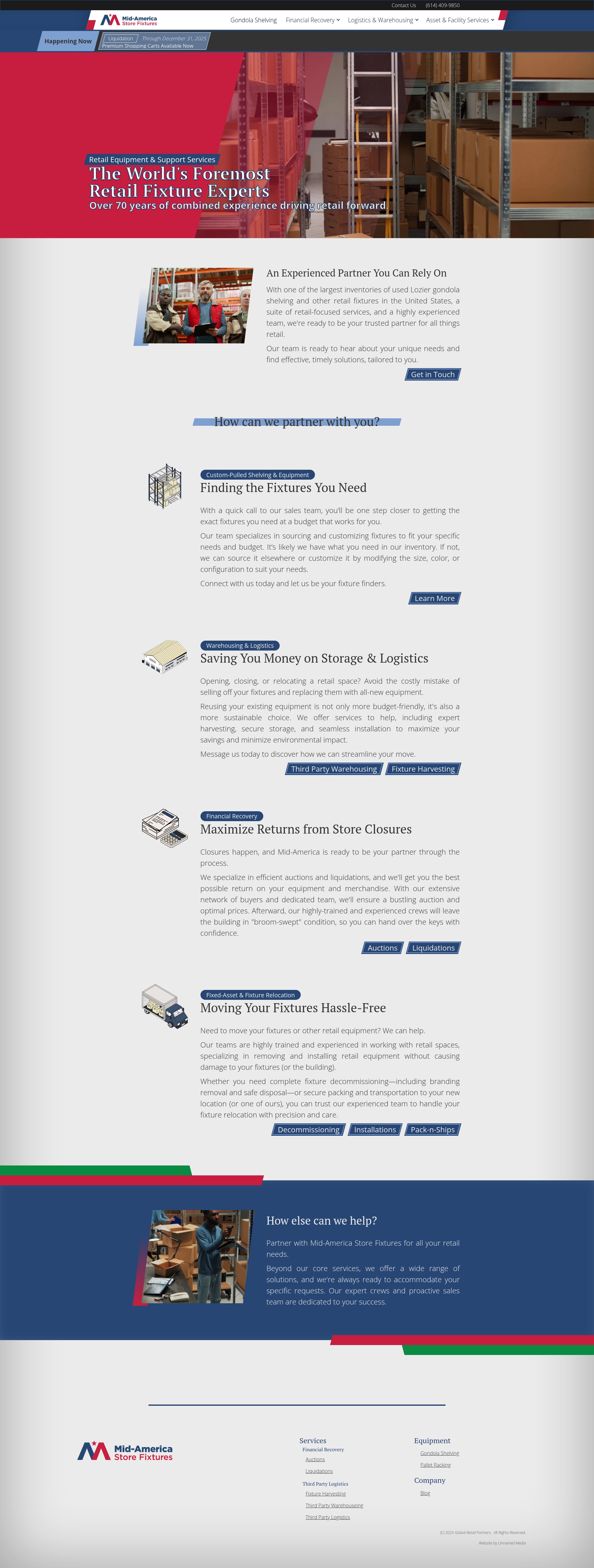 Screenshot of midasf.com