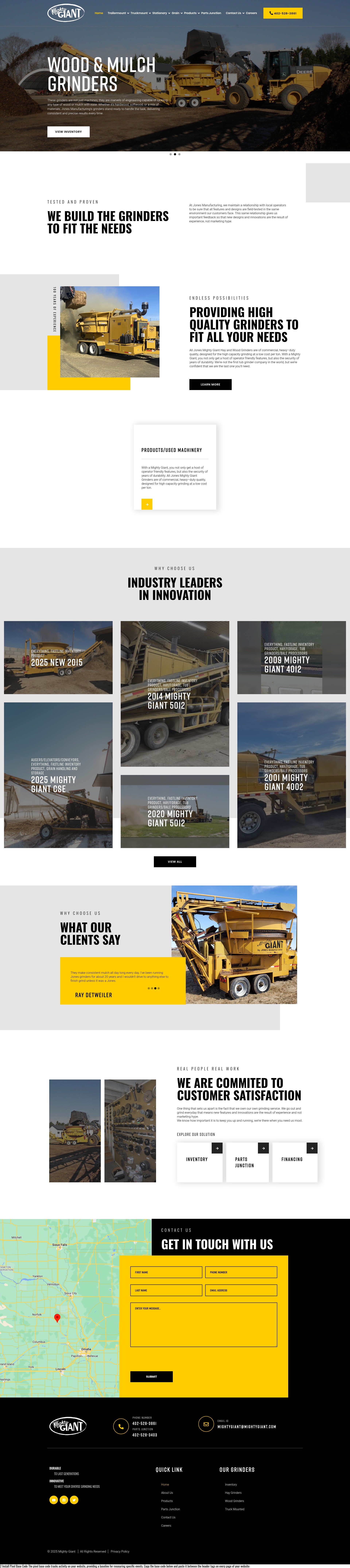Screenshot of mightygiant.com