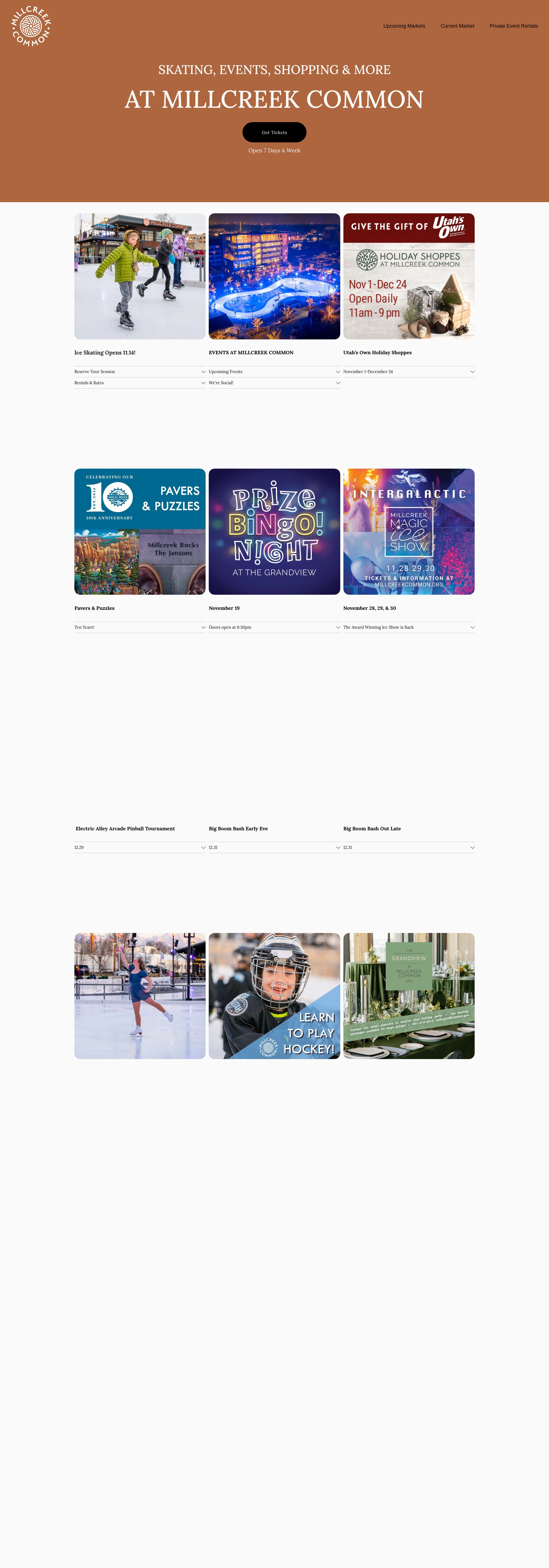Screenshot of millcreekcommon.org