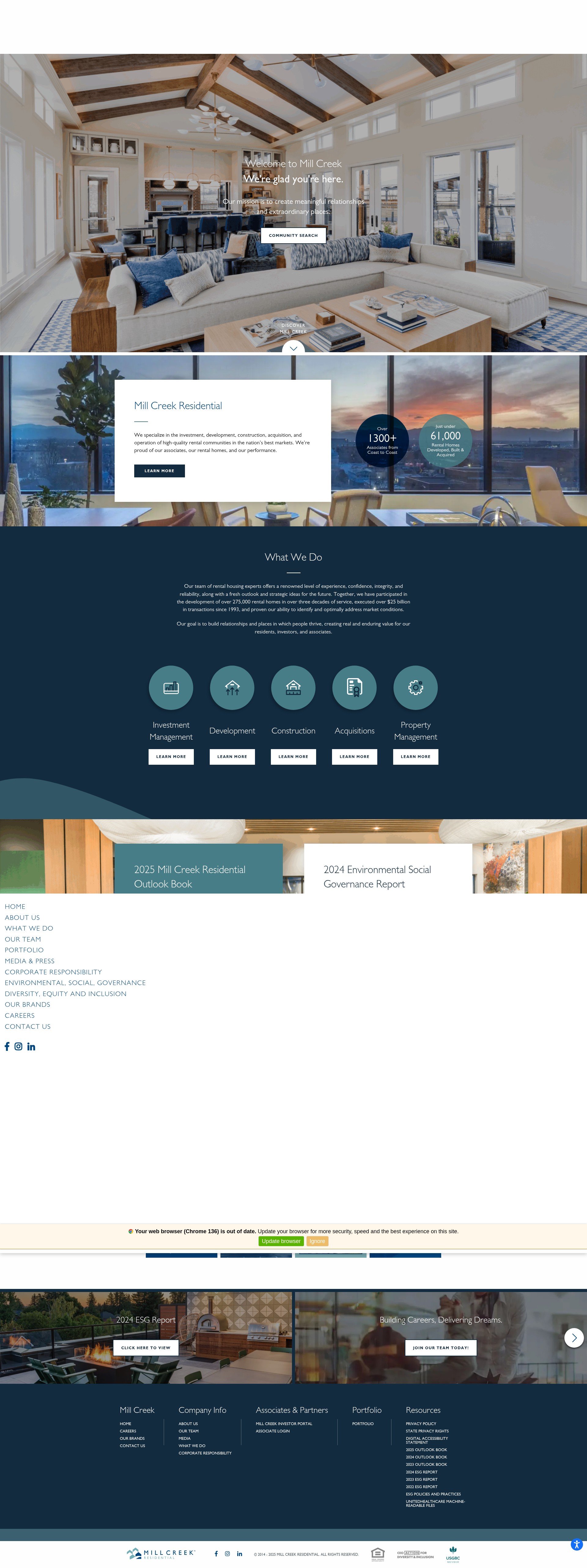 Screenshot of millcreekplaces.com