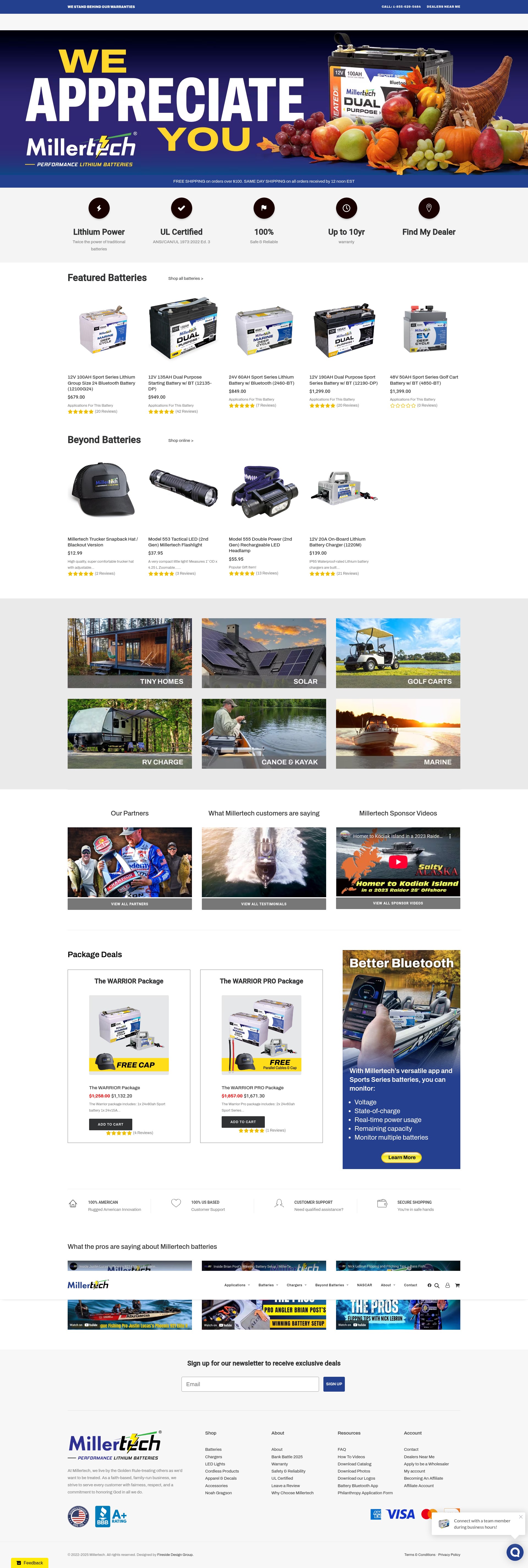 Screenshot of millertechenergy.com
