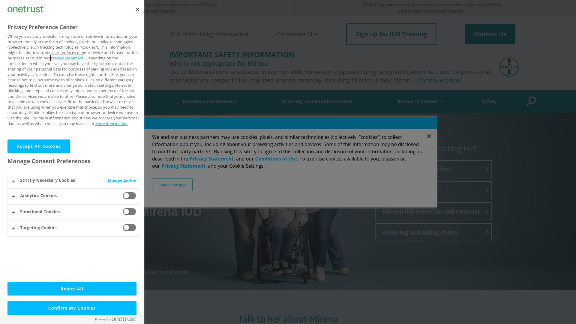 Screenshot of mirenahcp.com