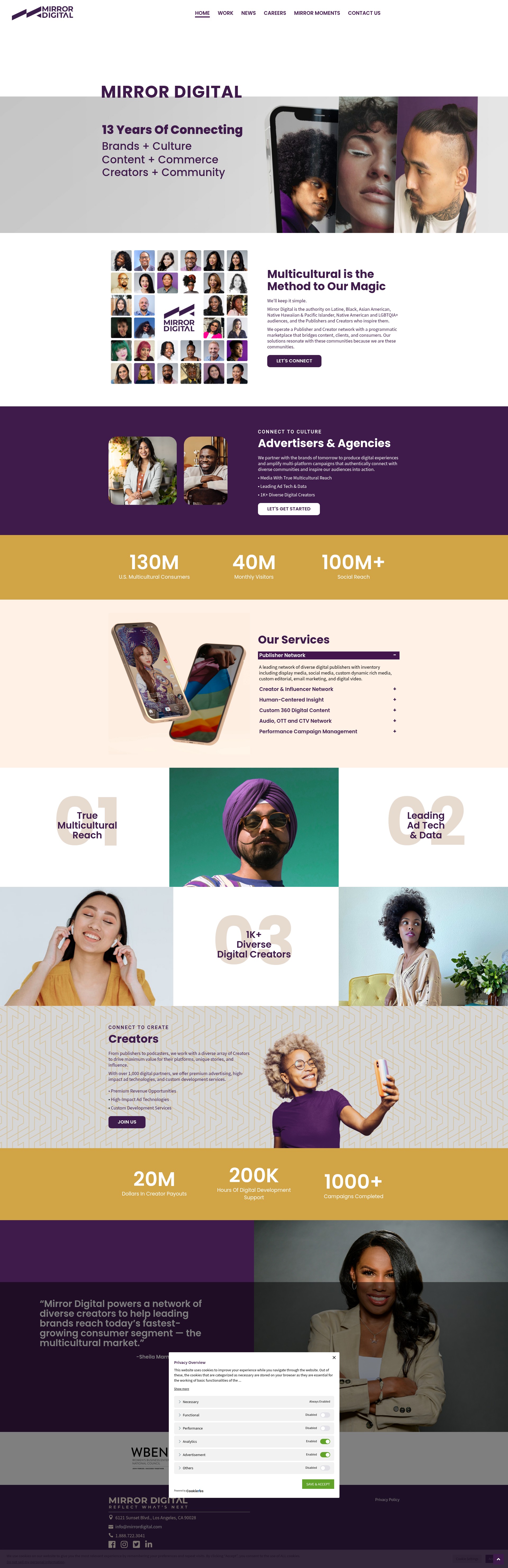 Screenshot of mirrordigital.com