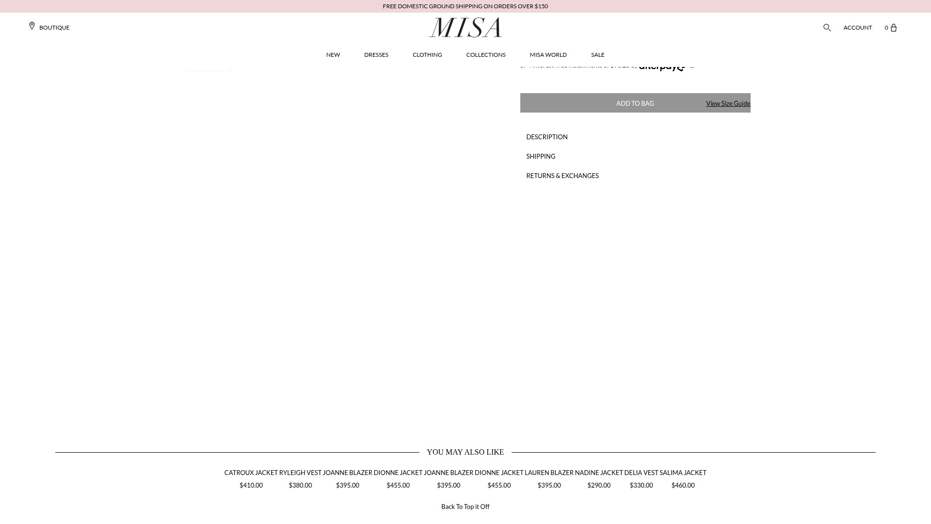 Screenshot of misalosangeles.com
