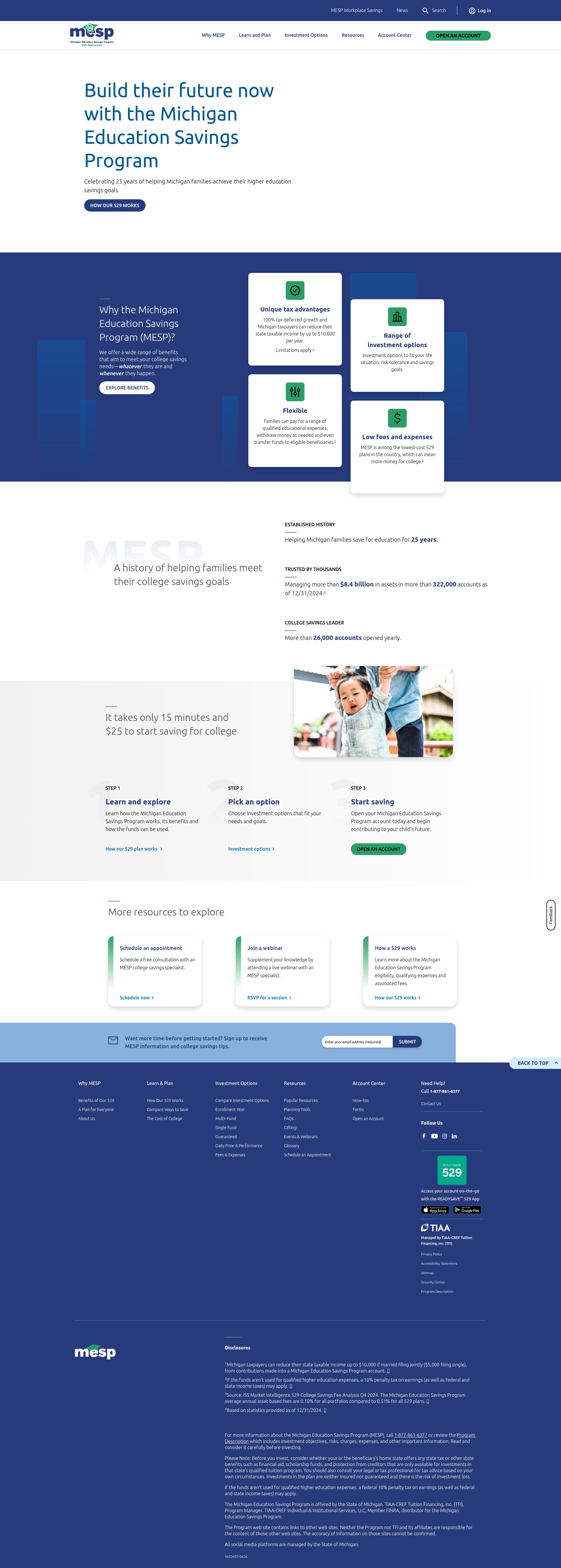 Screenshot of misaves.com