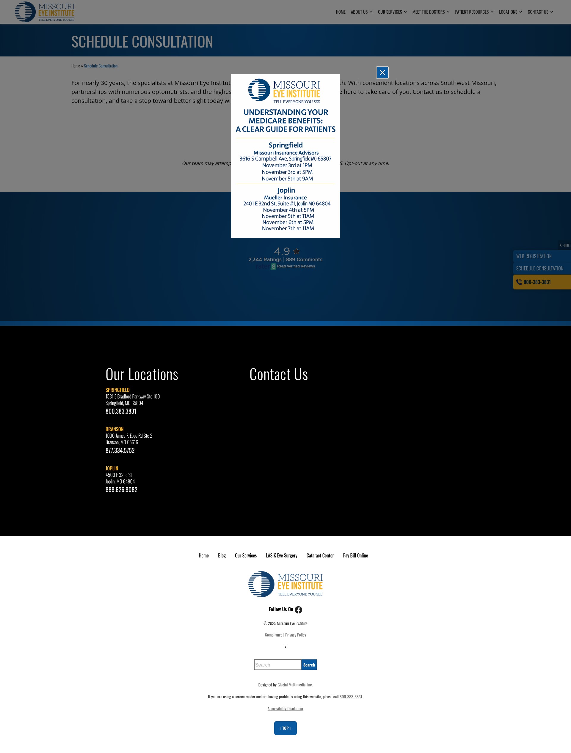 Screenshot of missourieye.com