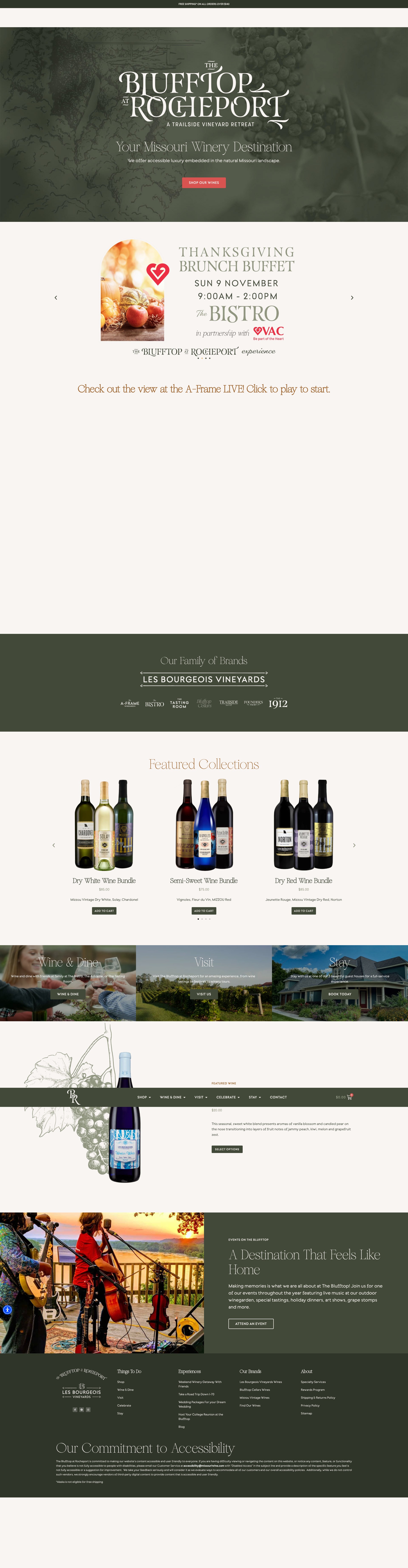 Screenshot of missouriwine.com