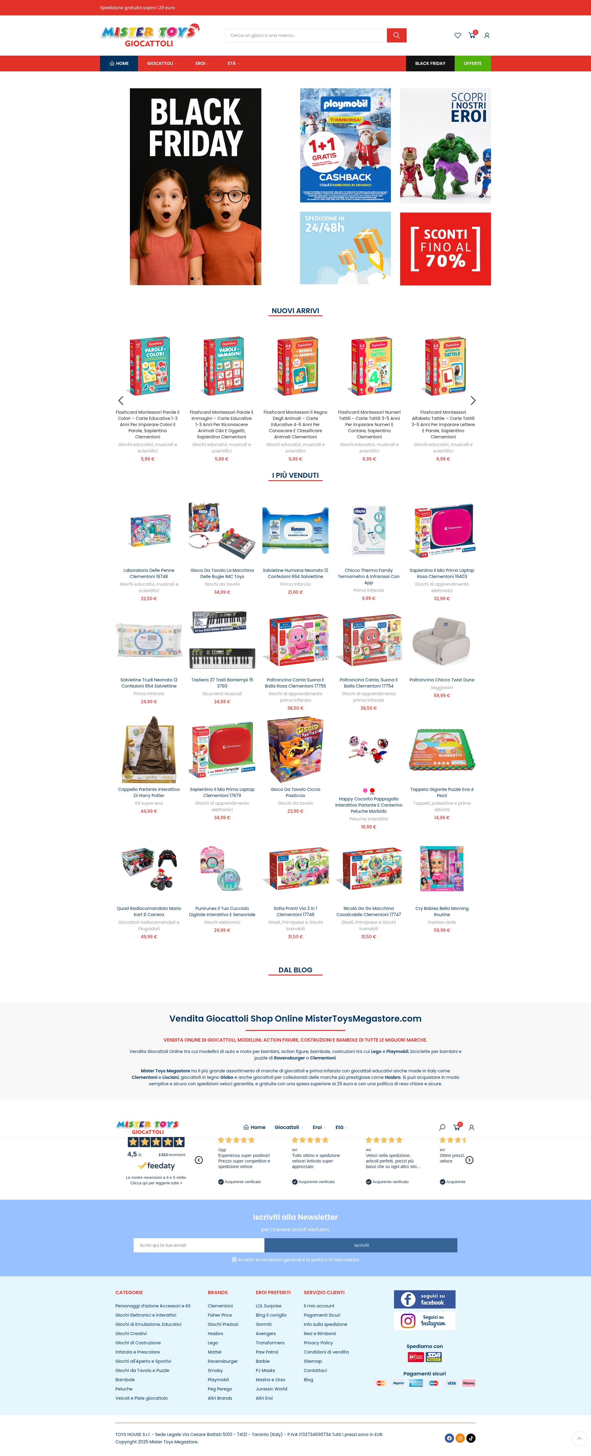 Screenshot of mistertoysmegastore.com