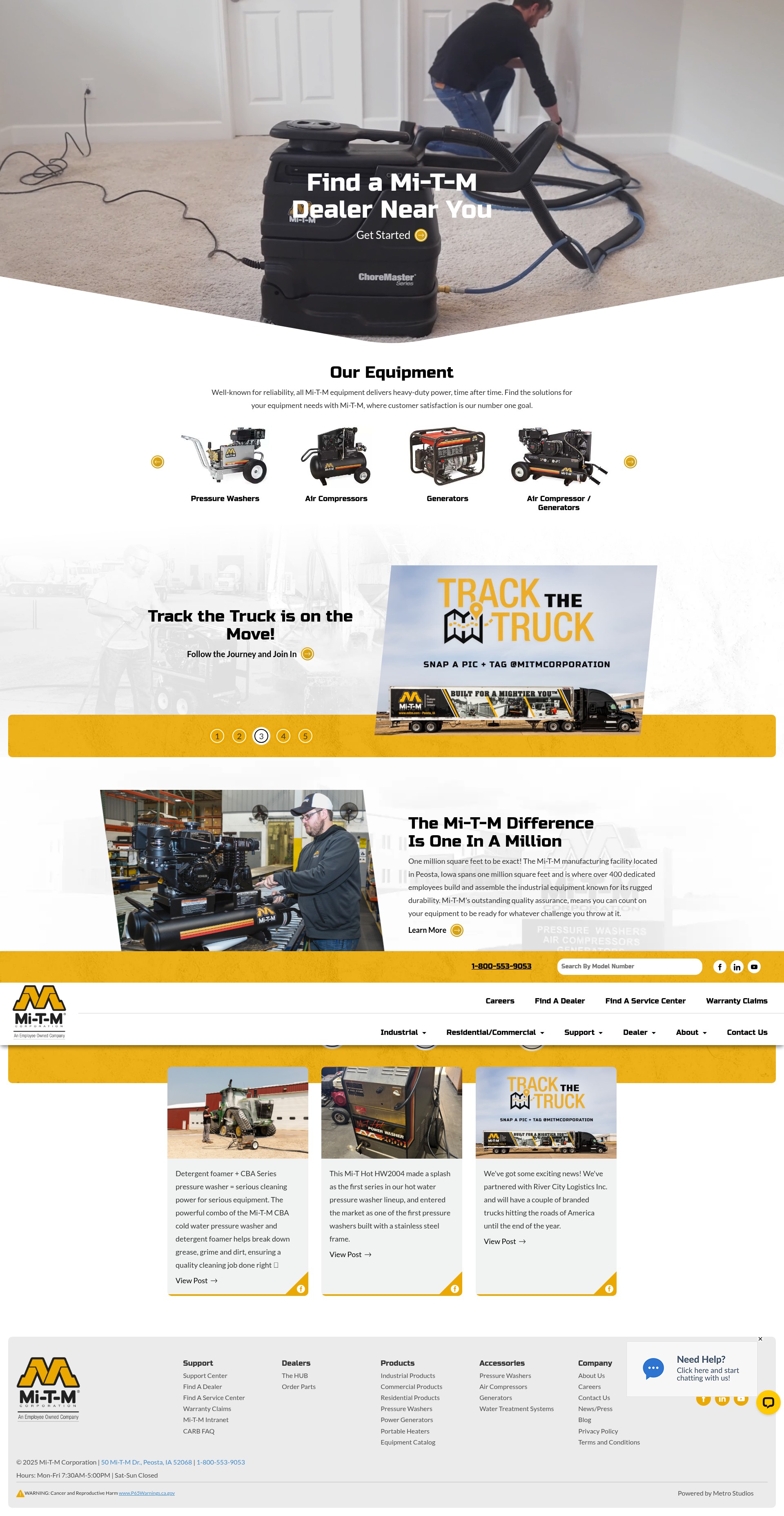 Screenshot of mitm.com