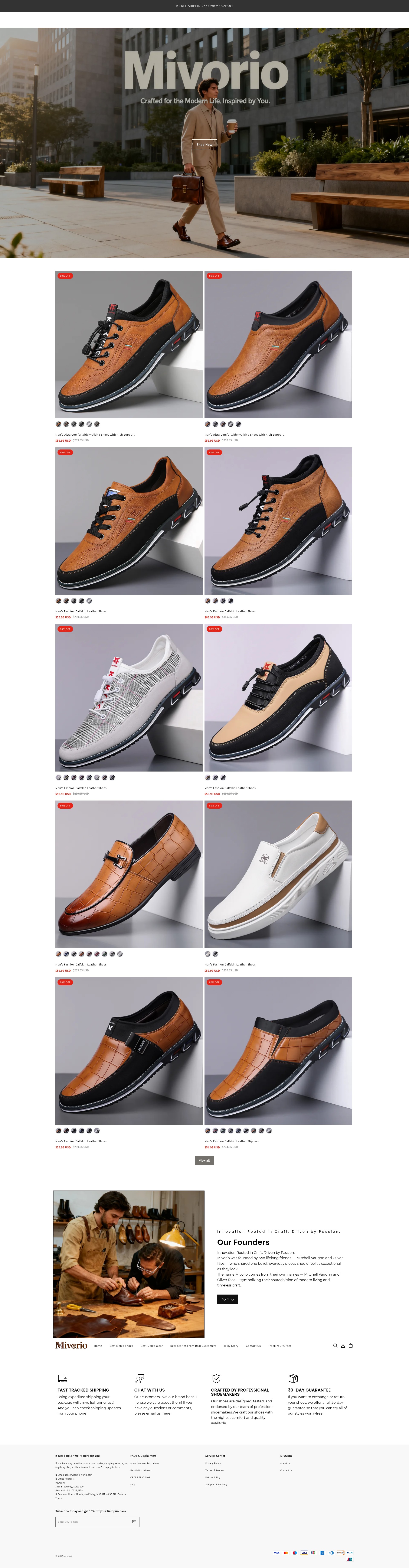 Screenshot of mivorio.com