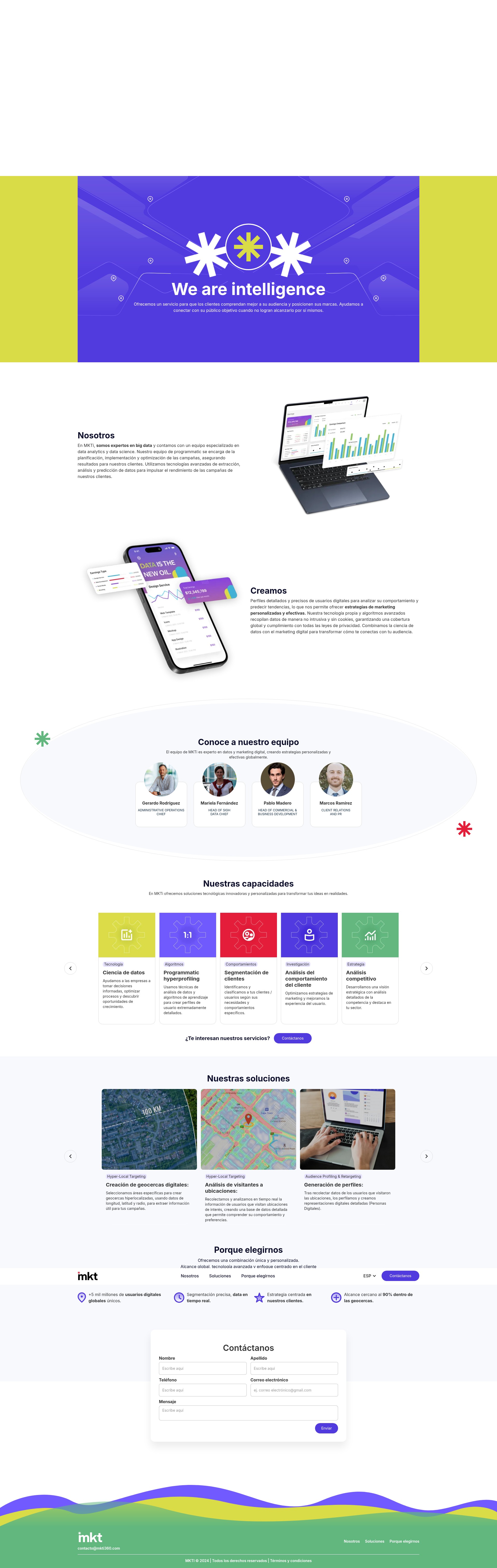 Screenshot of mkti360.com