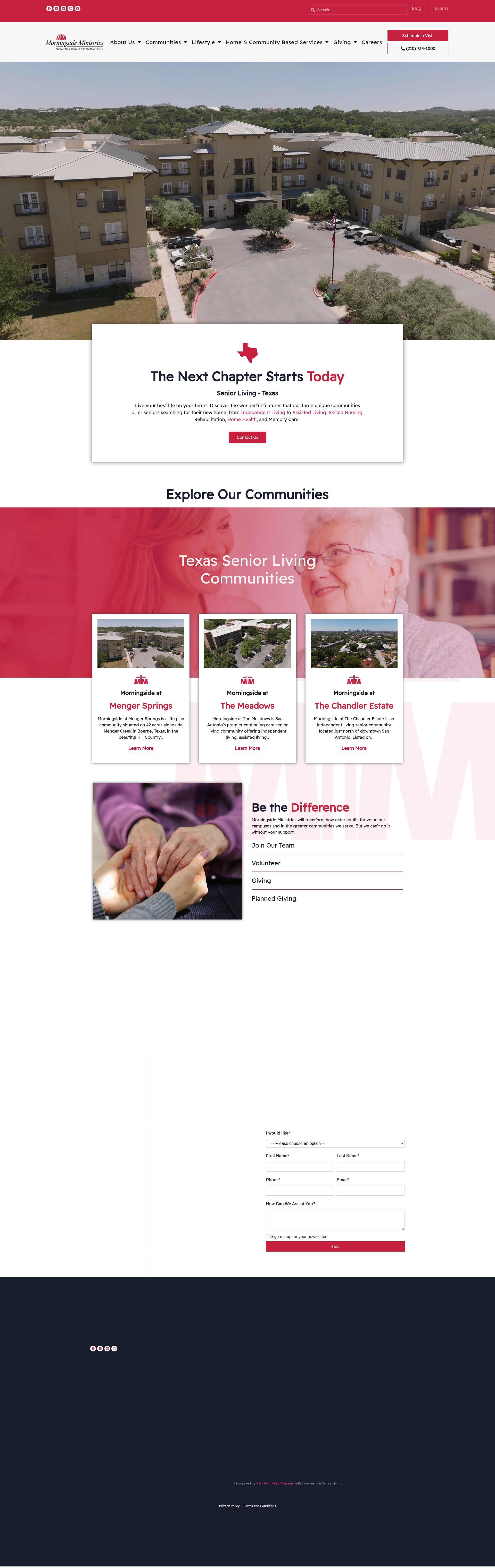 Screenshot of mmliving.org