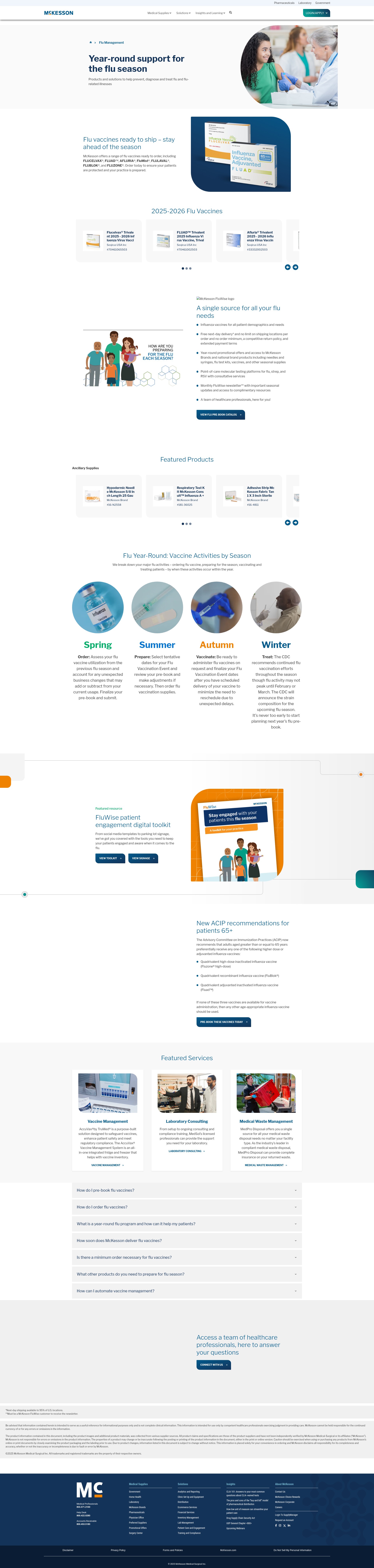 Screenshot of mms.mckesson.com