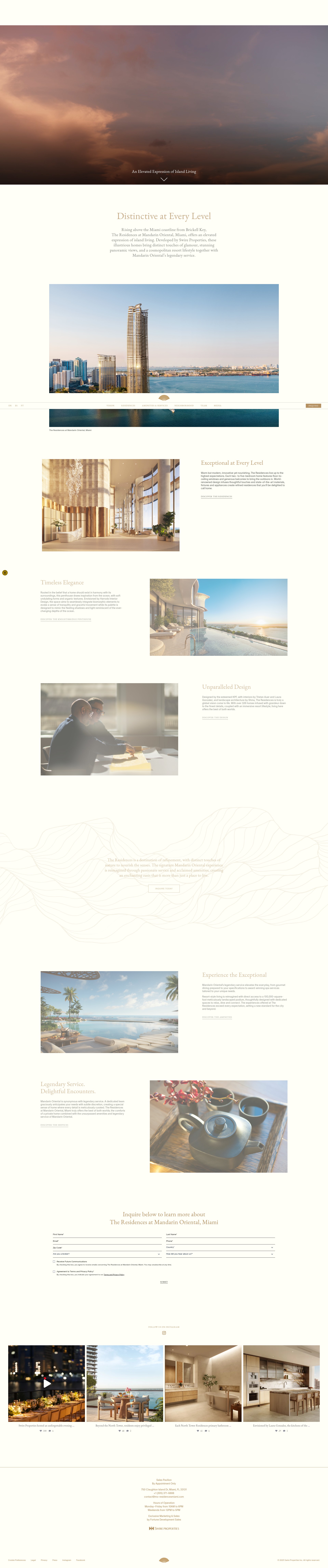 Screenshot of mo-residencesmiami.com