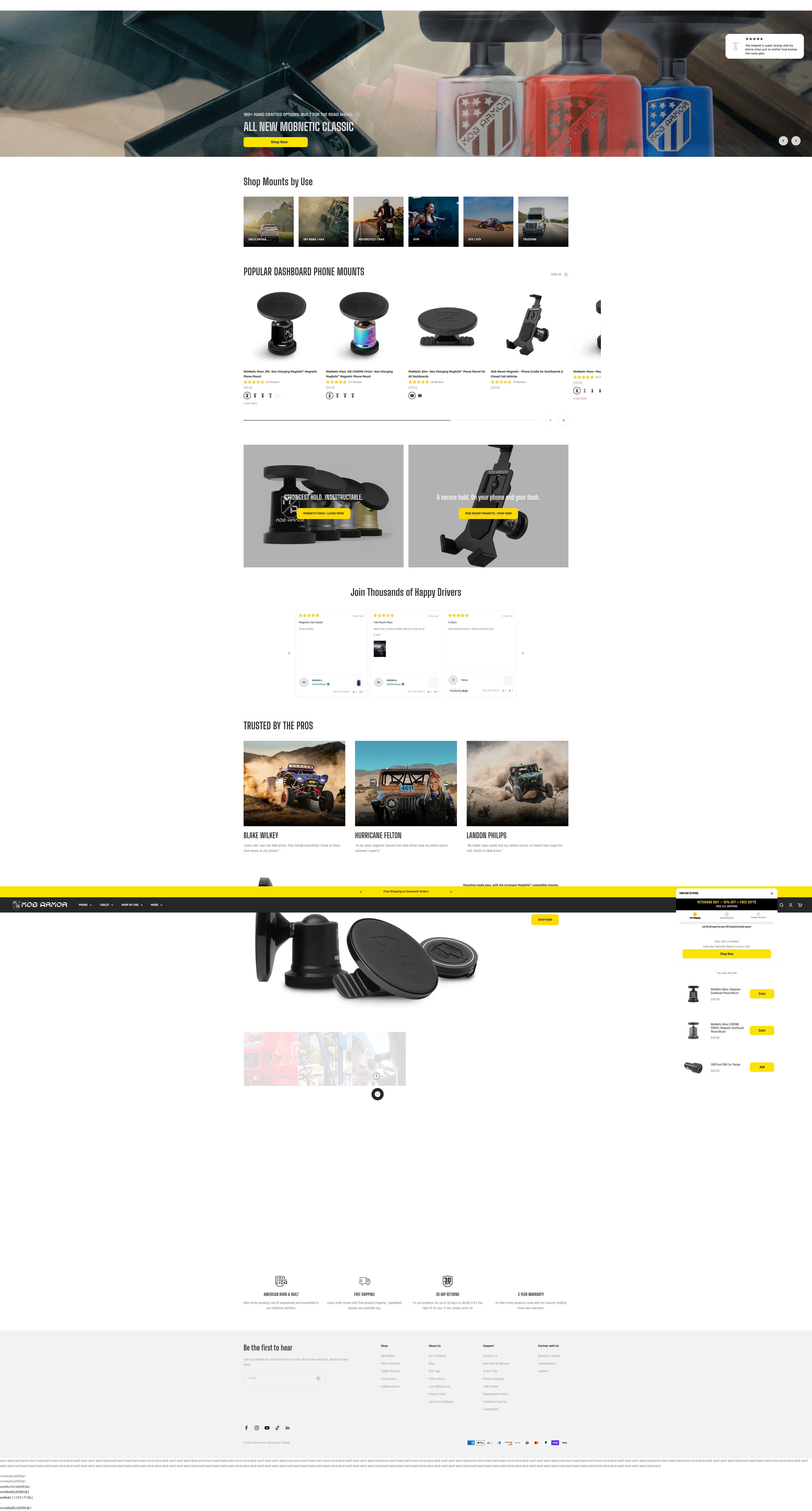 Screenshot of mobarmor.com