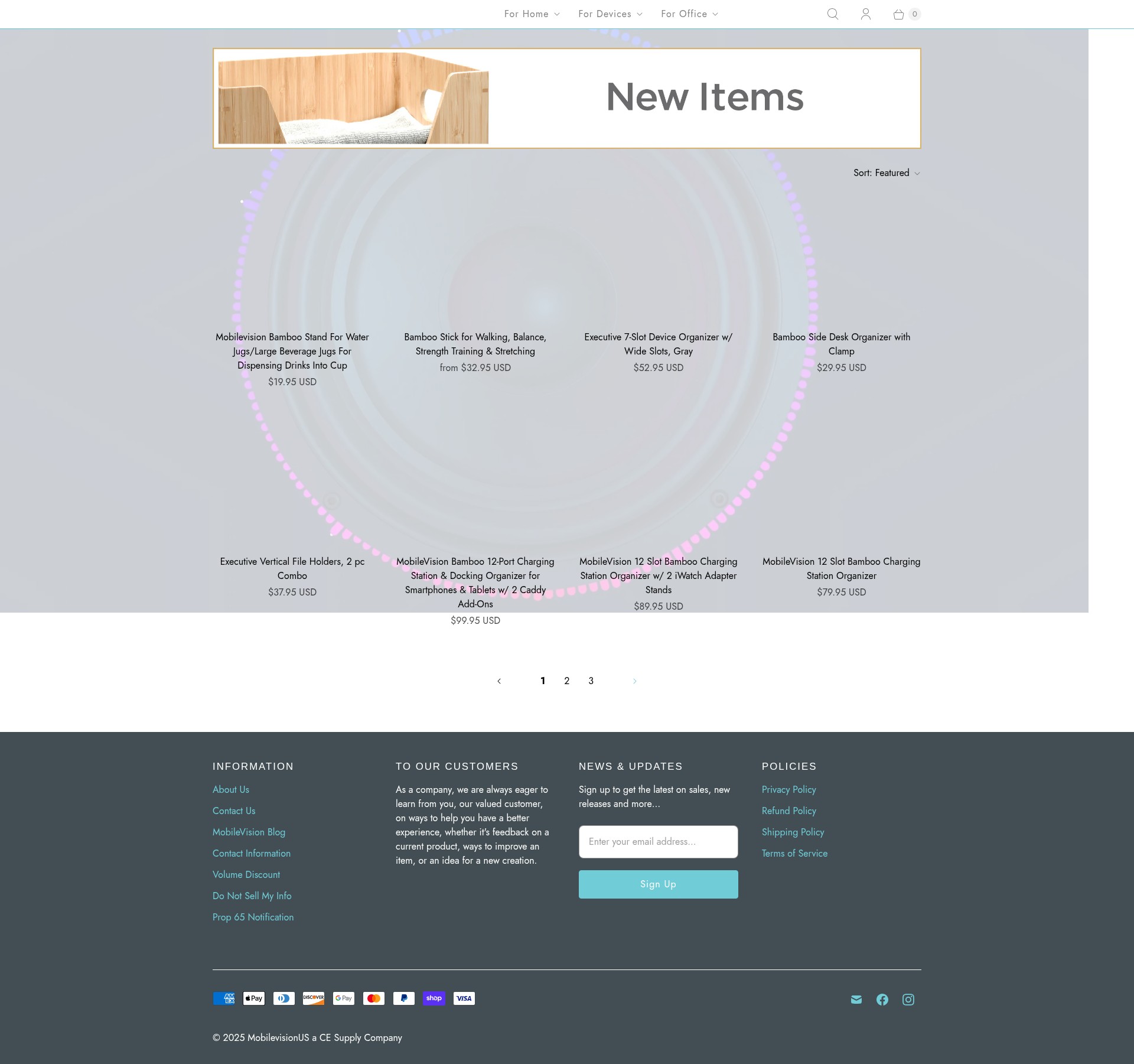 Screenshot of mobilevisionus.myshopify.com