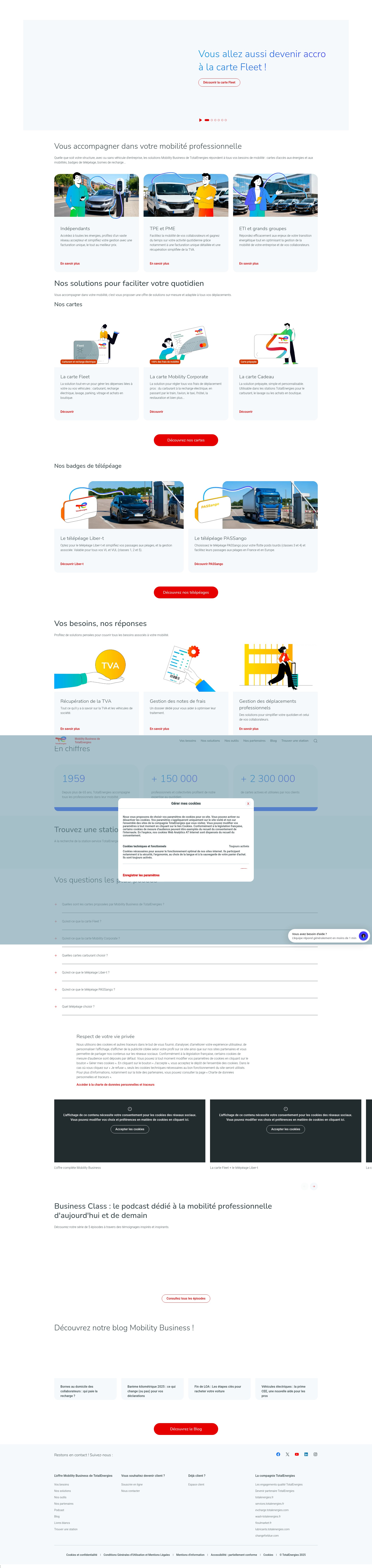 Screenshot of mobility.totalenergies.com