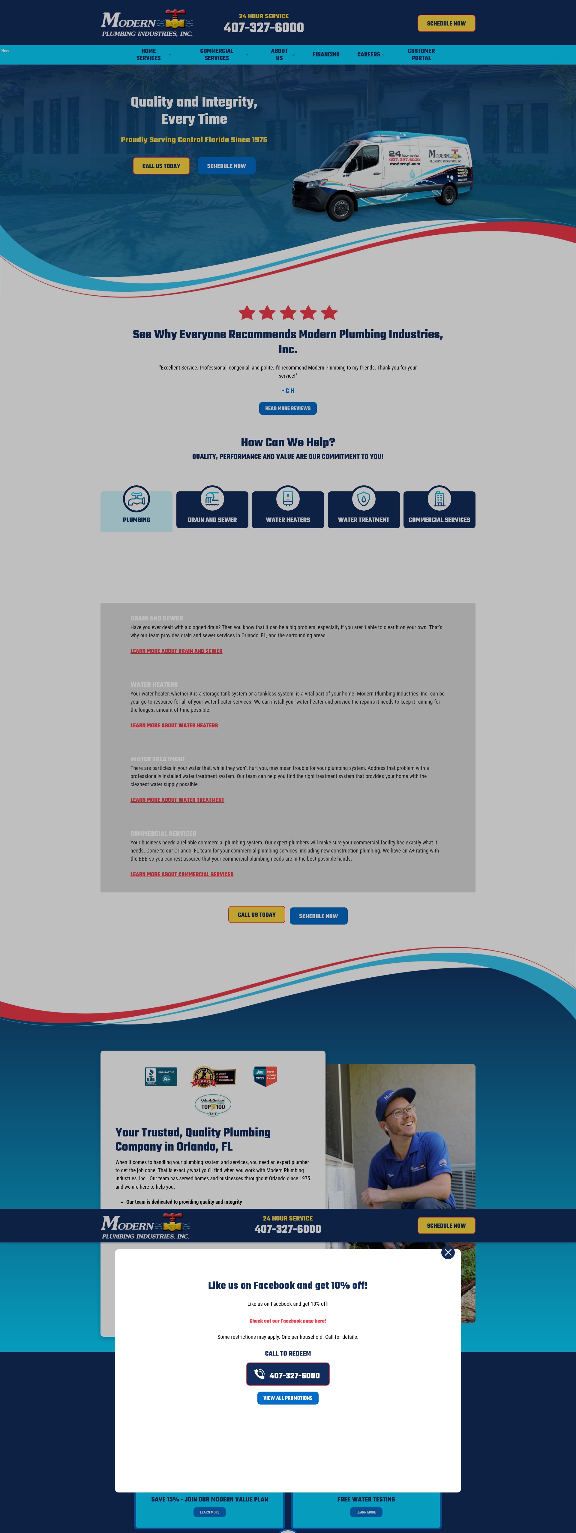 Screenshot of modernpi.com