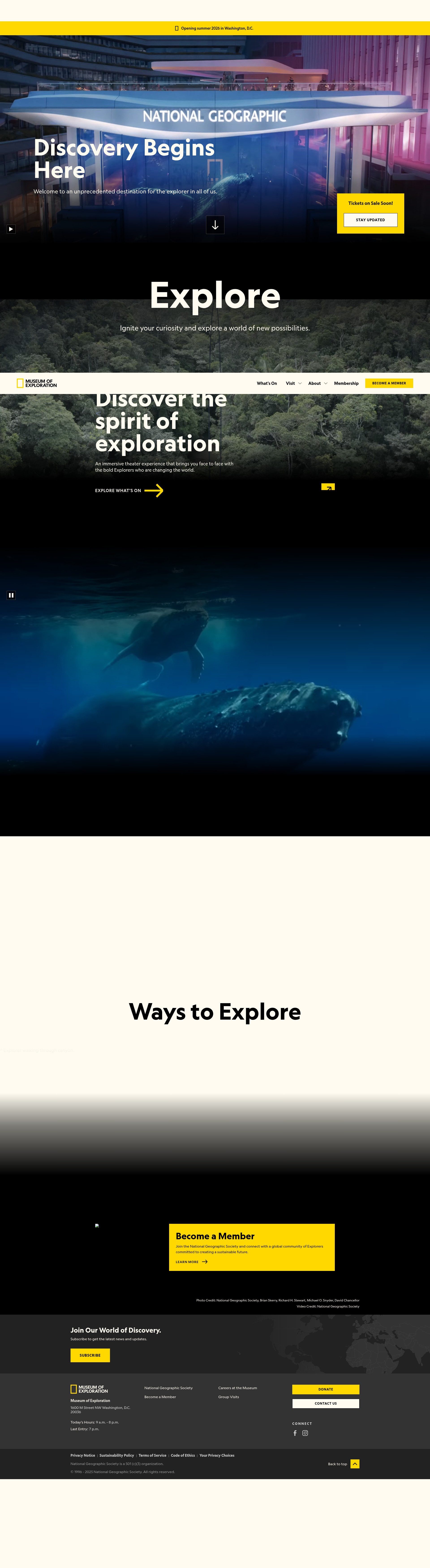 Screenshot of moe.nationalgeographic.org
