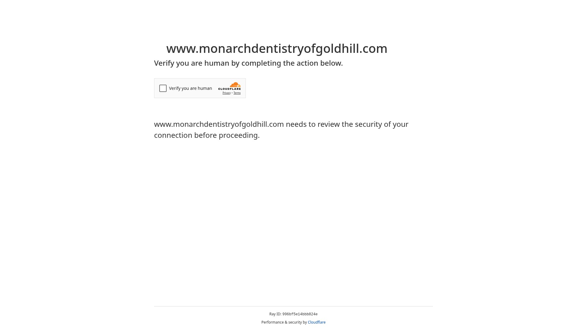 Screenshot of monarchdentistryofgoldhill.com
