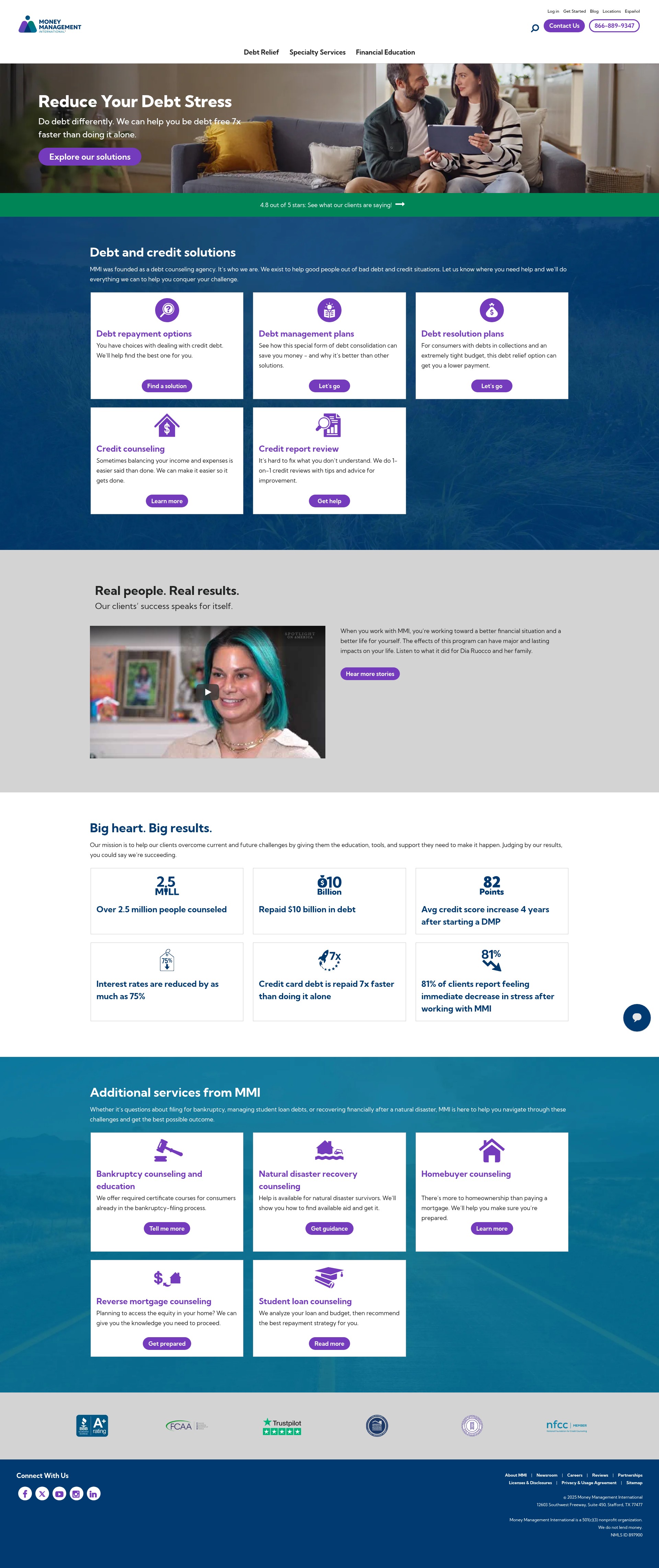 Screenshot of moneymanagement.org