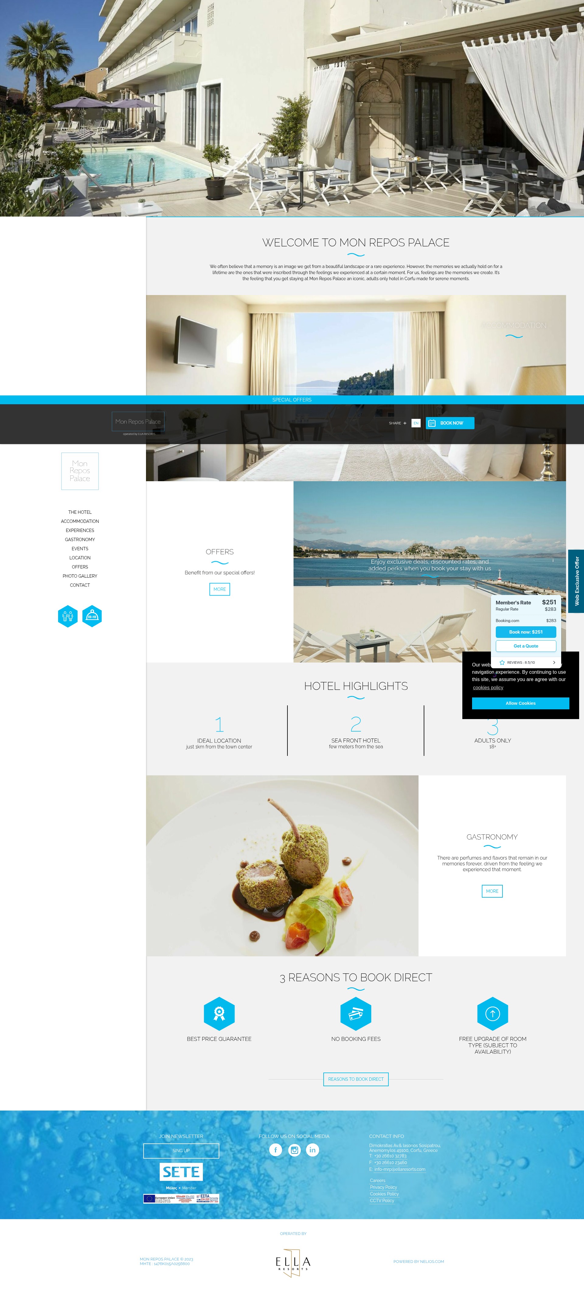 Screenshot of monrepospalace.com