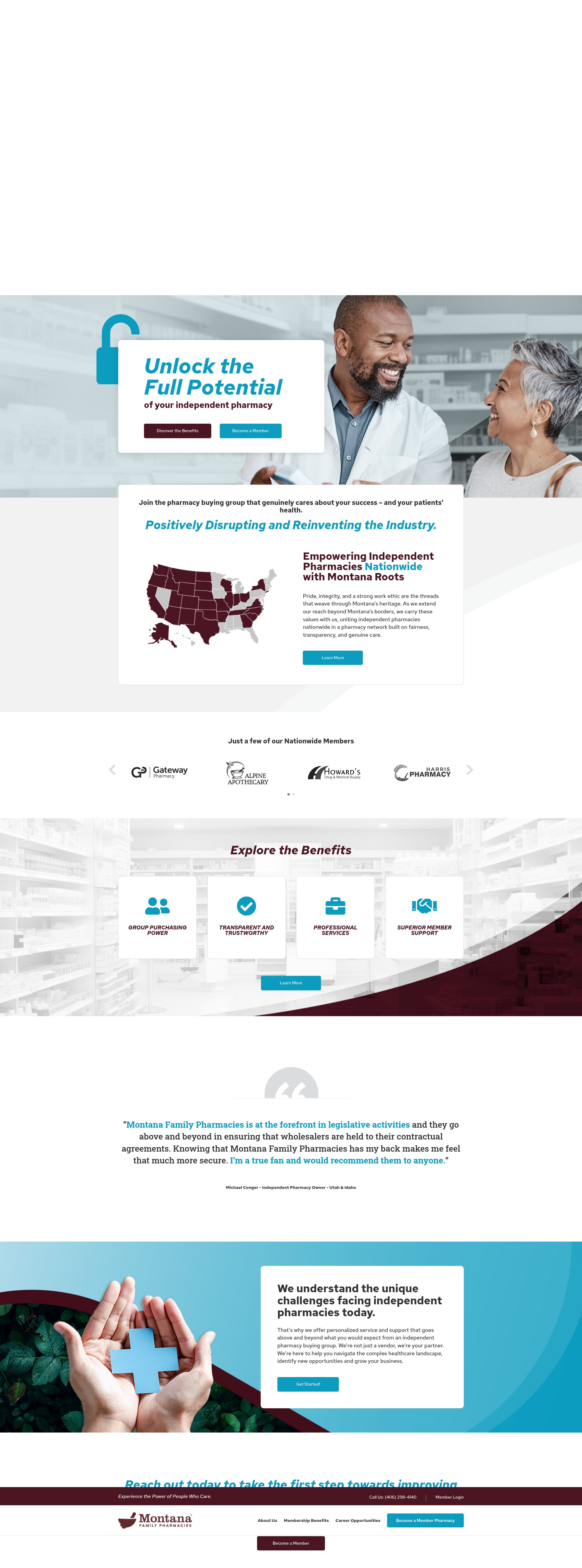 Screenshot of montanafamilypharmacies.com