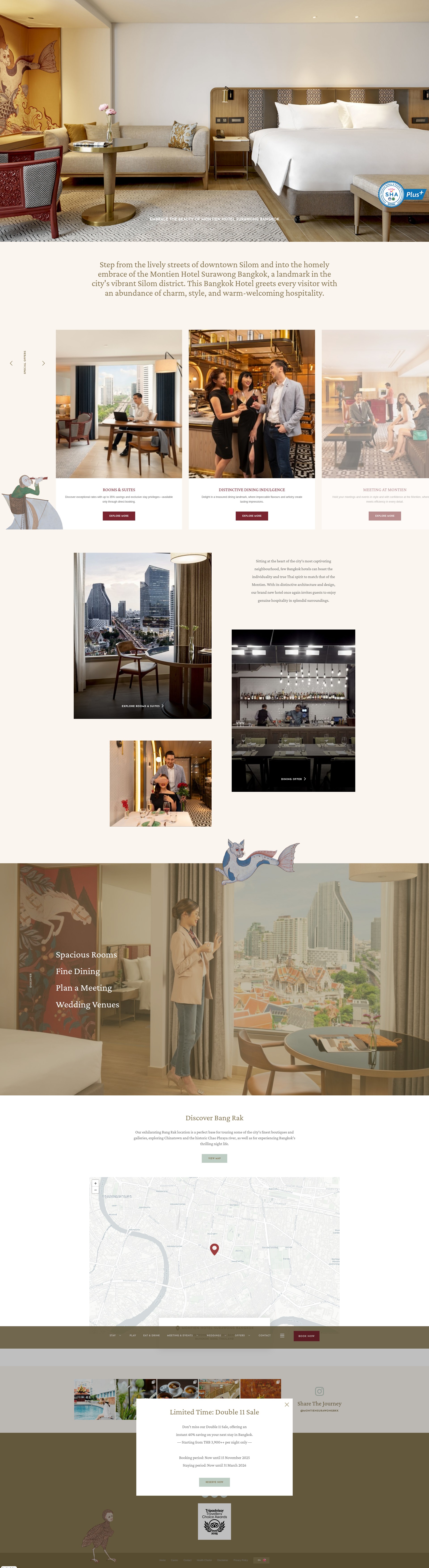 Screenshot of montienbangkok.com