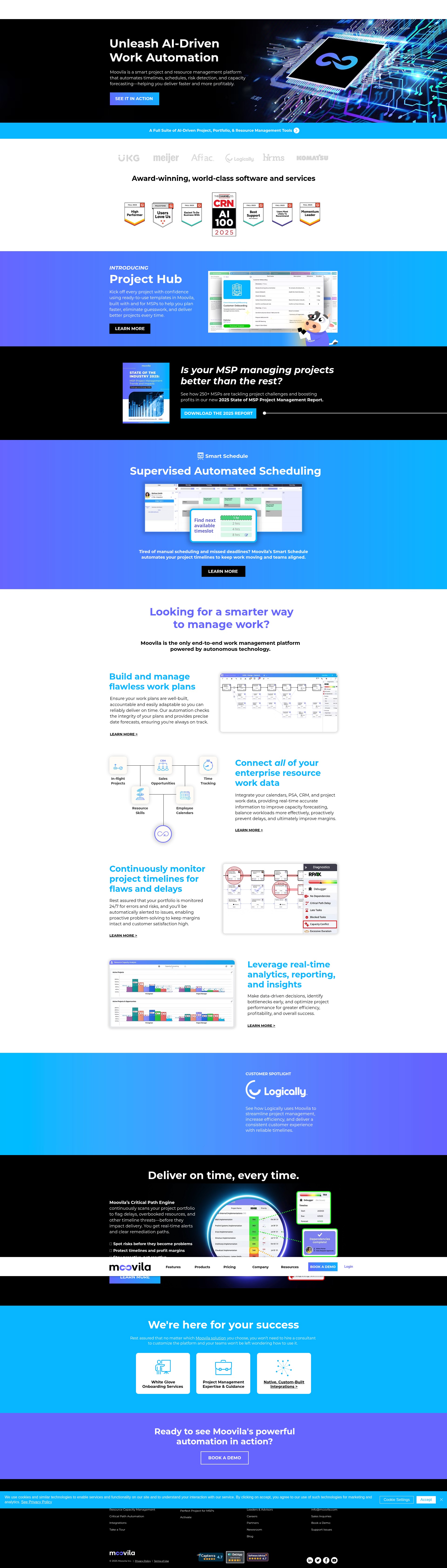 Screenshot of moovila.com