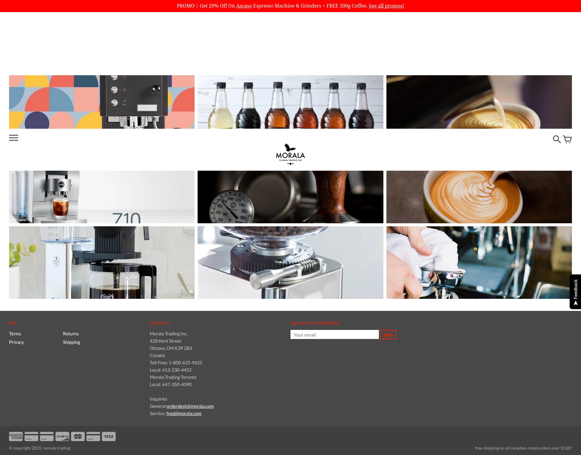 Screenshot of moralatrading.com