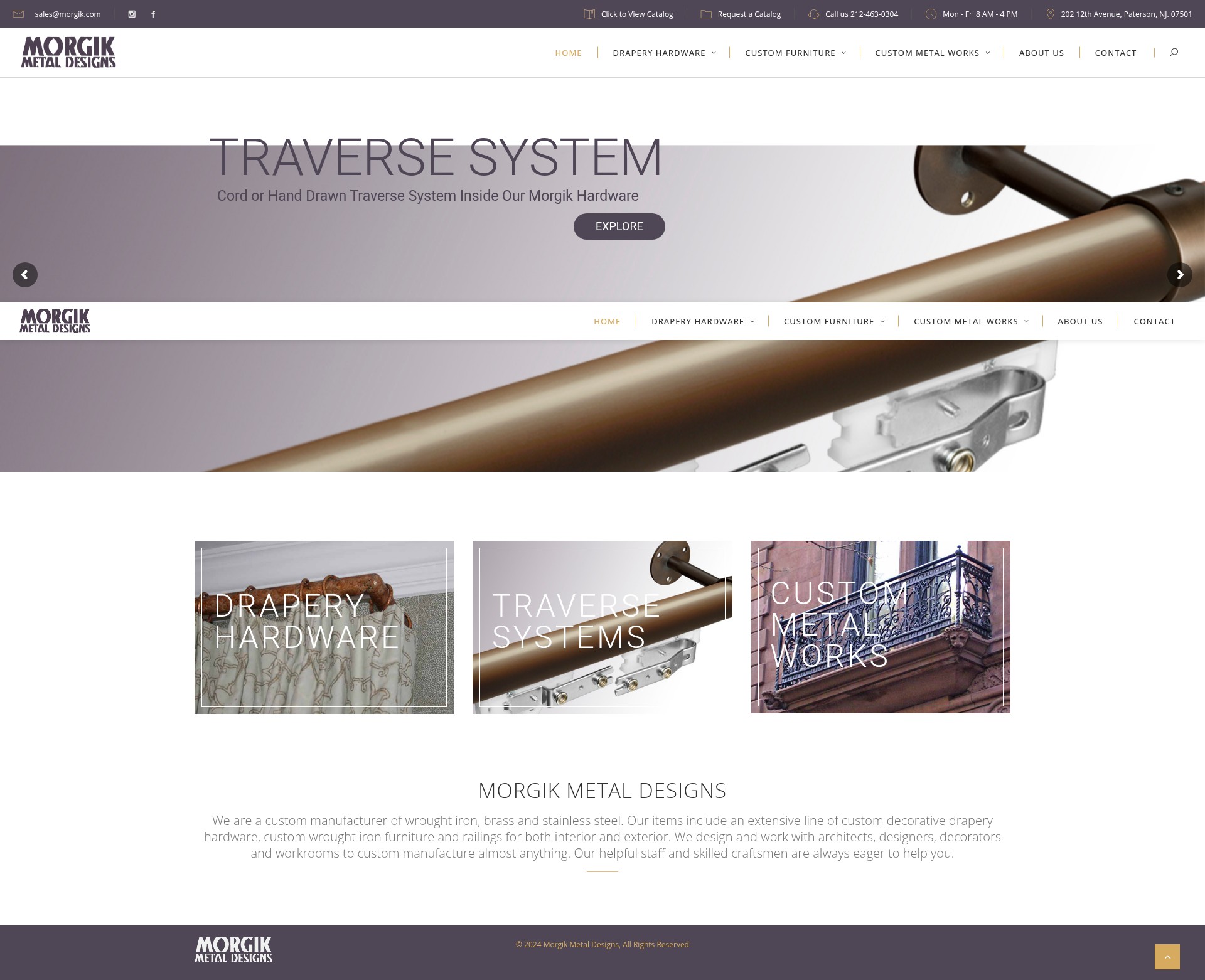 Screenshot of morgik.com